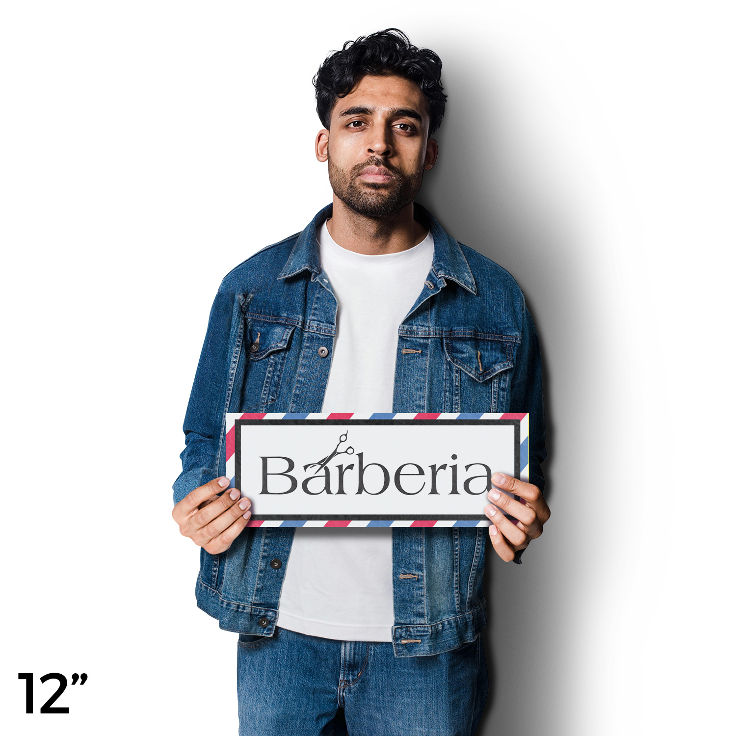 Barberia Vinyl Decal Spanish Barber Shop Sign Grooming Services Professional - Picture 10 of 99