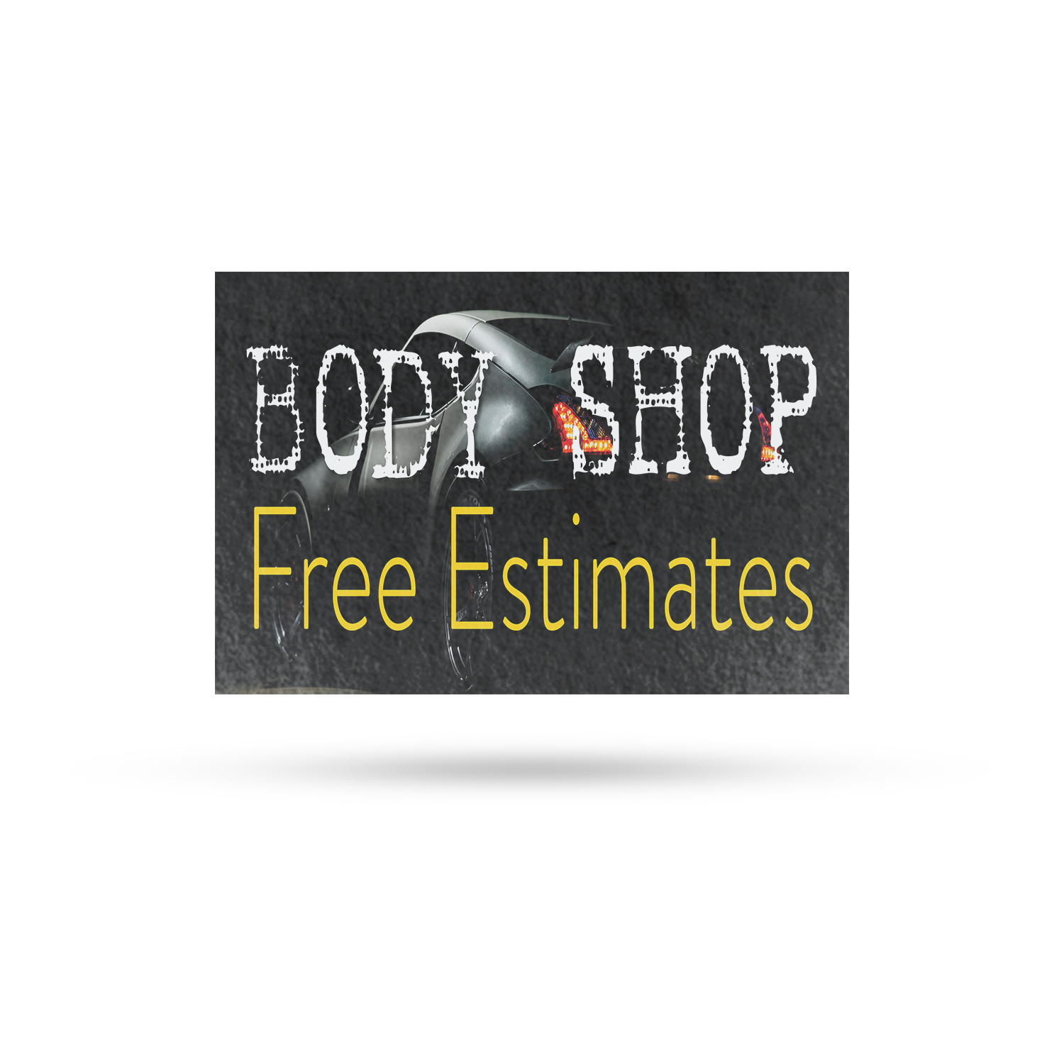 Body Shop Free Estimates Vinyl Decal Collision Repairs Affordable Pricing