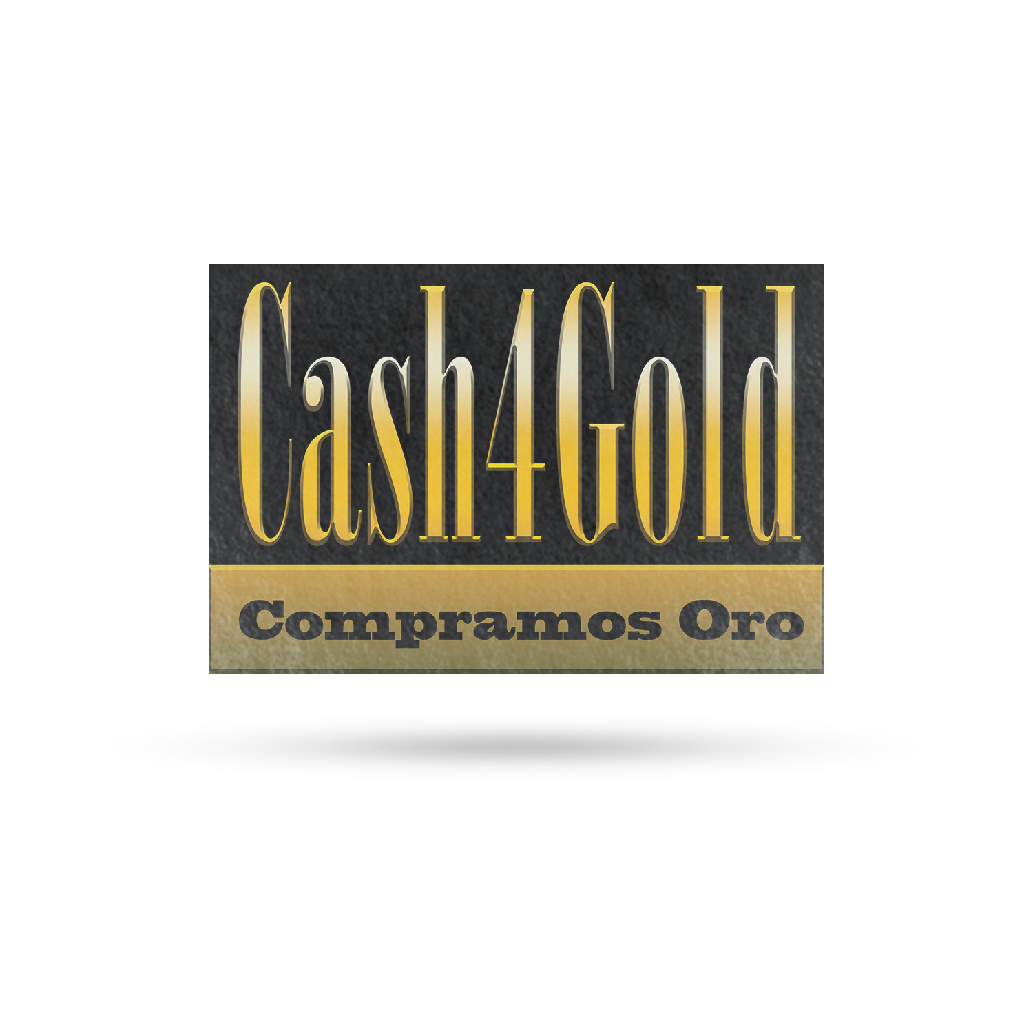 Cash4Gold Compramos Oro Vinyl Decal Spanish Gold Buying Services Quick