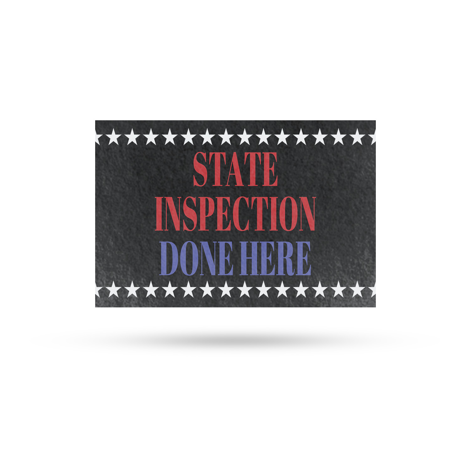 State Inspection Done Here Vinyl Decal Reliable Auto Services Professional