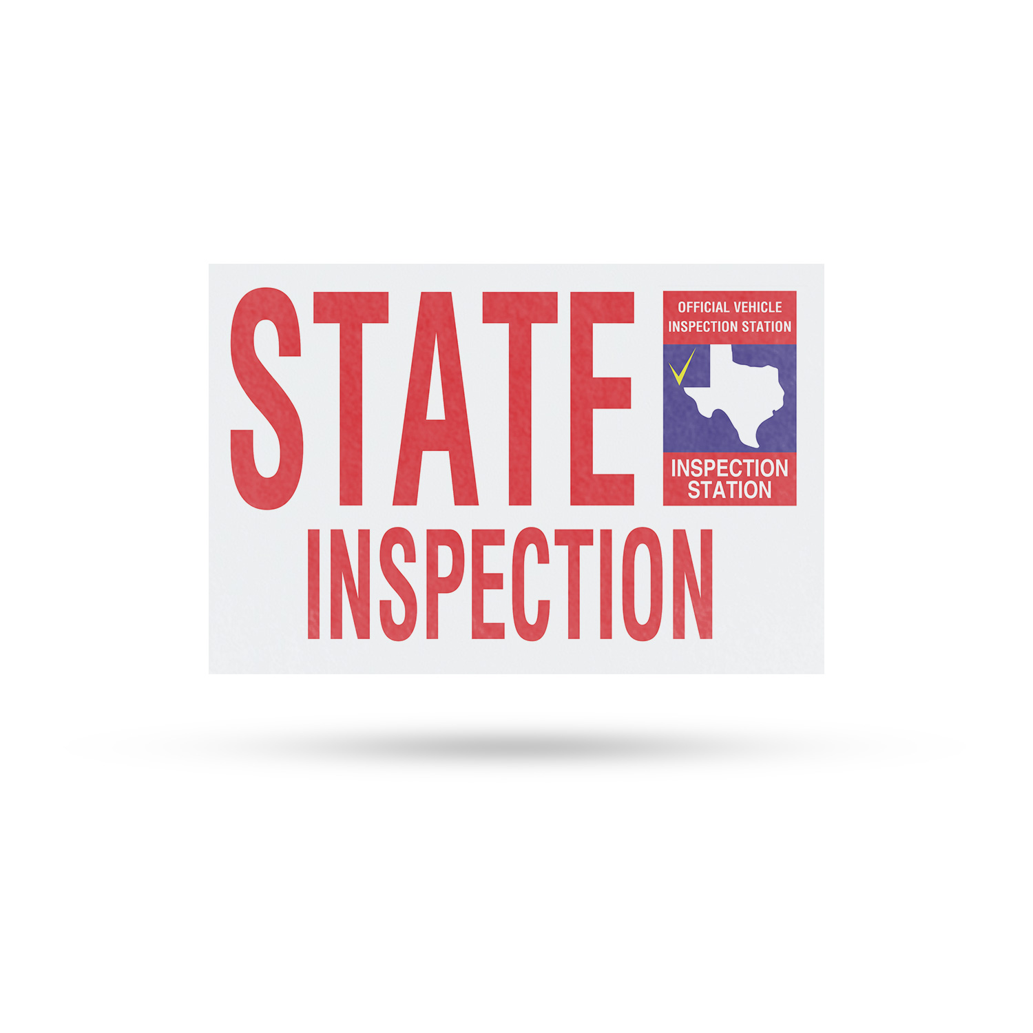 Calcomanía de vinilo para inspección estatal de Texas servicios automáticos cheques confiables asequible - Imagen 2 de 99