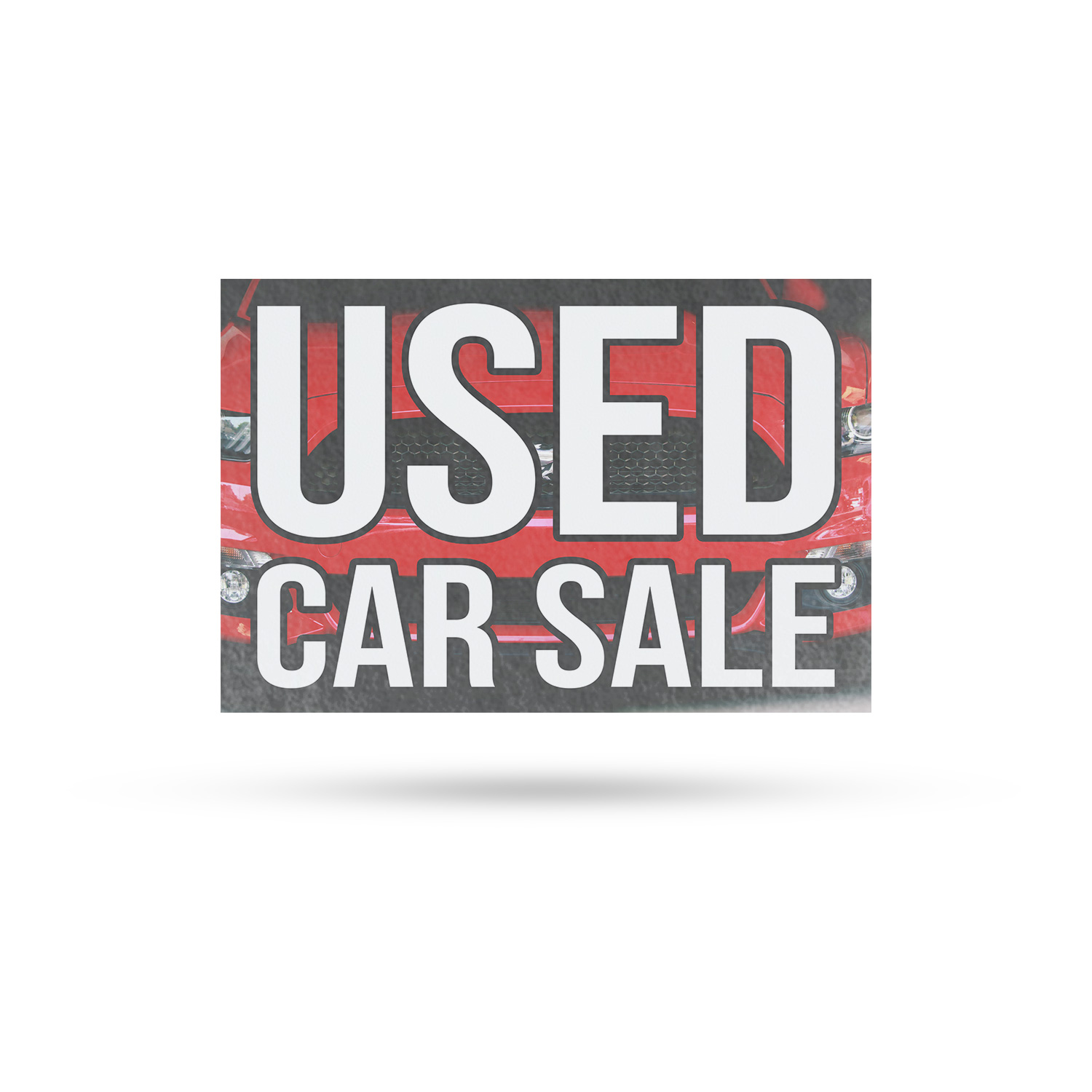 Used Car Sale Vinyl Decal Affordable Vehicles Trusted Dealers Clear Messaging