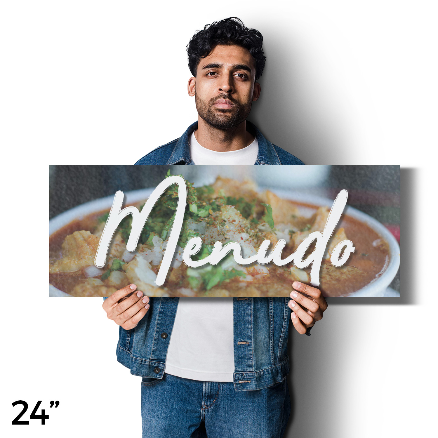 Calcomanía Vinilo Menudo Auténtica Sopa Mexicana Recién Hecha Restaurante Promociones - Imagen 46 de 99