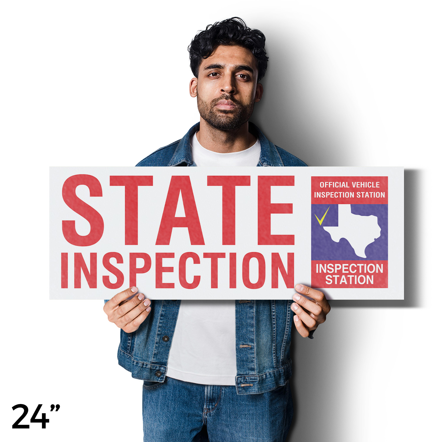 Calcomanía de vinilo para inspección estatal de Texas servicios automáticos cheques confiables asequible - Imagen 46 de 99