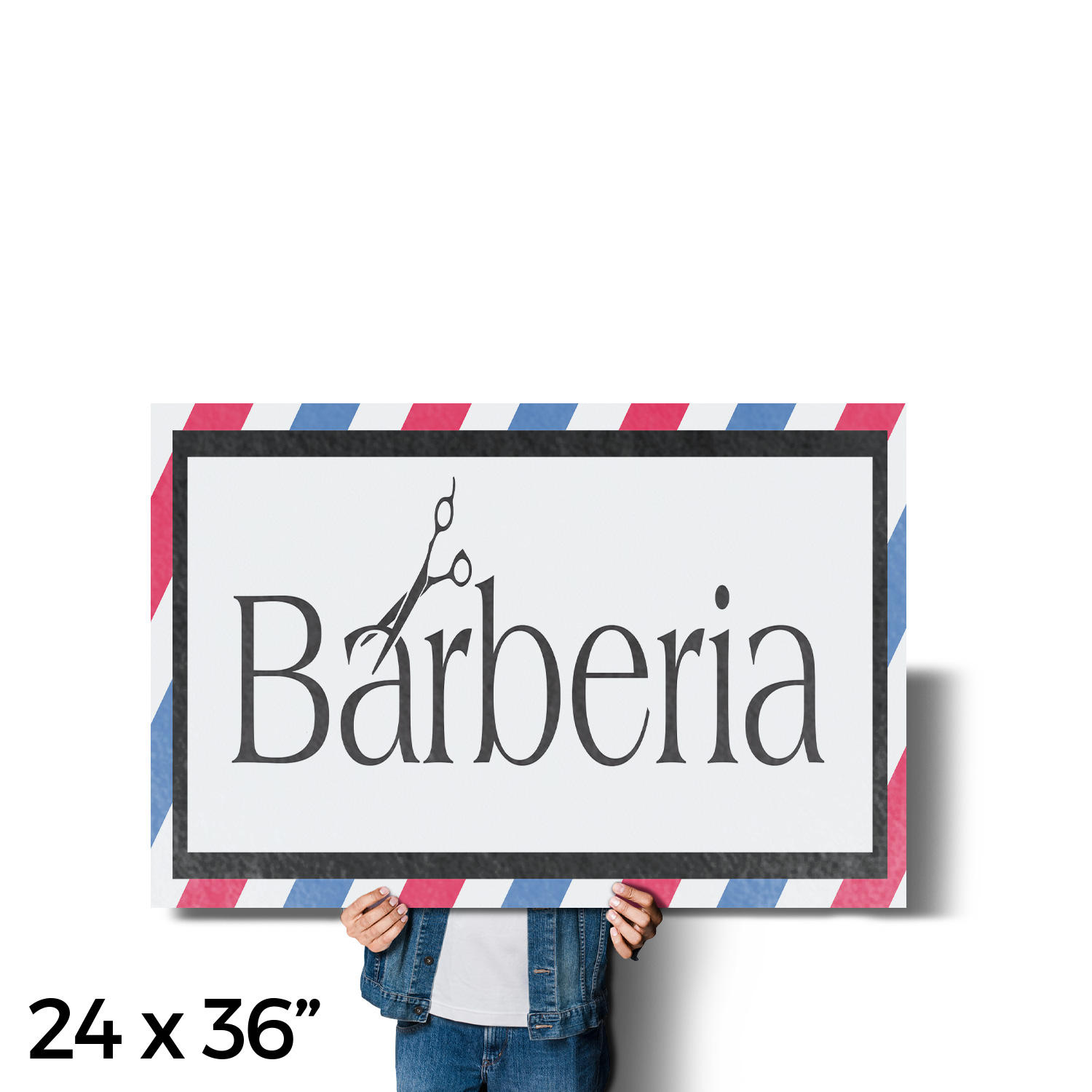 Barberia Vinyl Decal Spanish Barber Shop Sign Grooming Services Professional - Picture 40 of 99