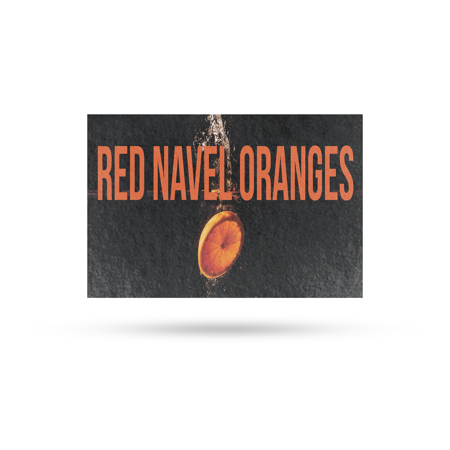 Red Navel Oranges Vinyl Decal Fresh Citrus Fruits Local Produce Seasonal - Picture 49 of 99