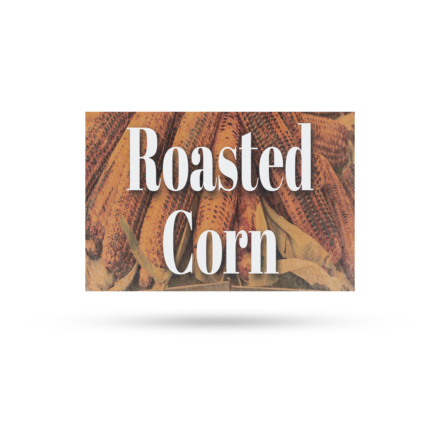 Roasted Corn Vinyl Decal Freshly Made Snacks Local Farms Delicious Treats