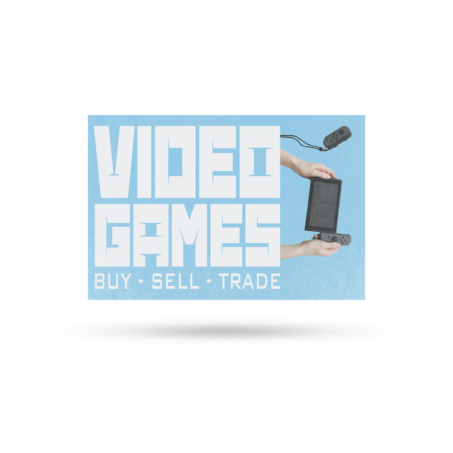 Video Games Buy Sell Trade Vinyl Decal Gaming Promotions Reliable Deals