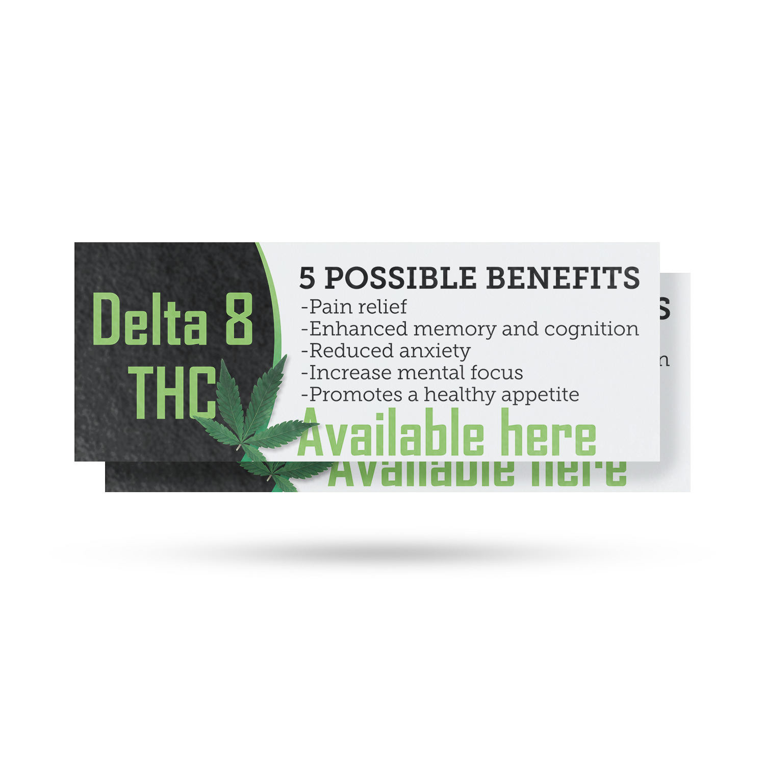 Delta 8 THC Available Here Vinyl Decal Herbal Wellness CBD Shops Customer - Picture 25 of 99