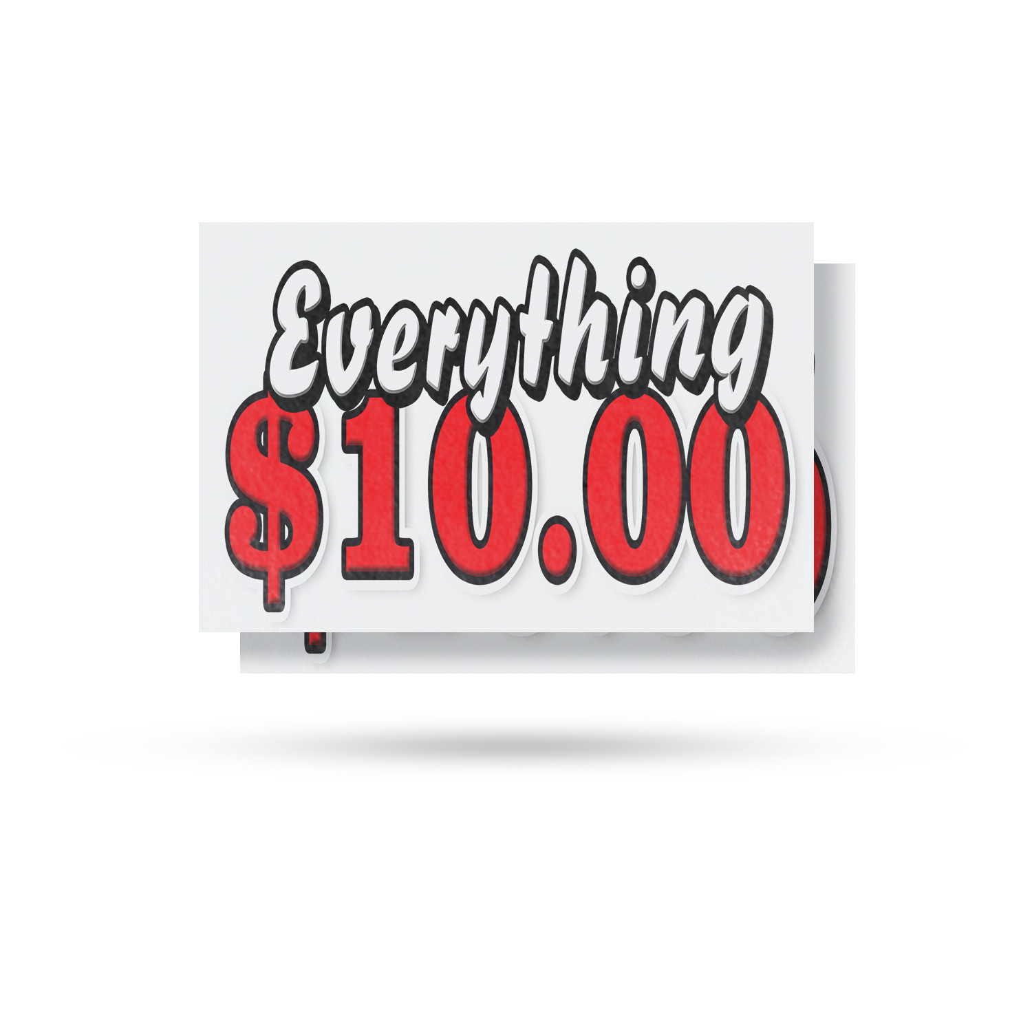 Everything 10 Dollars Vinyl Decal Budget-Friendly Deals Retail Sales