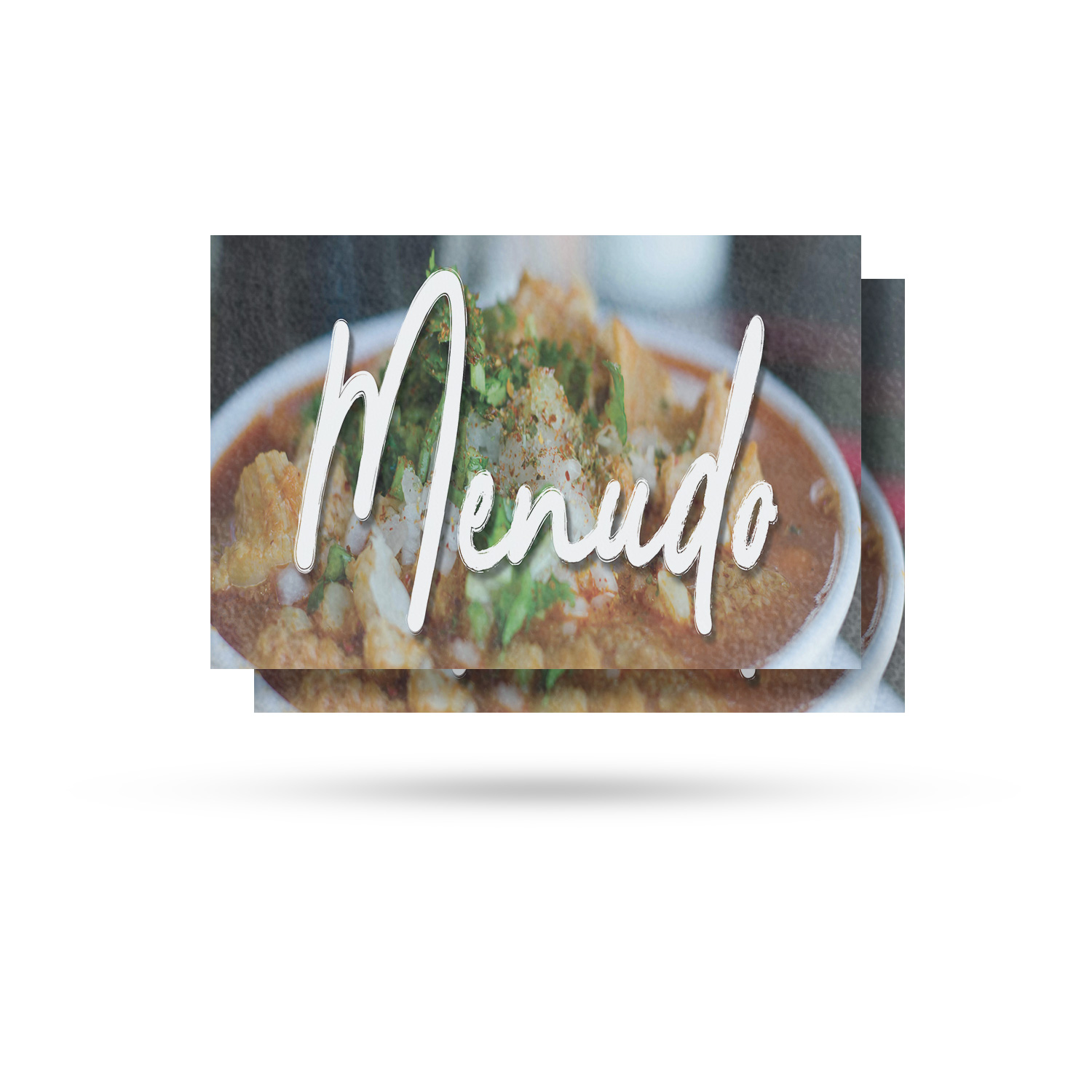 Calcomanía Vinilo Menudo Auténtica Sopa Mexicana Recién Hecha Restaurante Promociones - Imagen 19 de 99