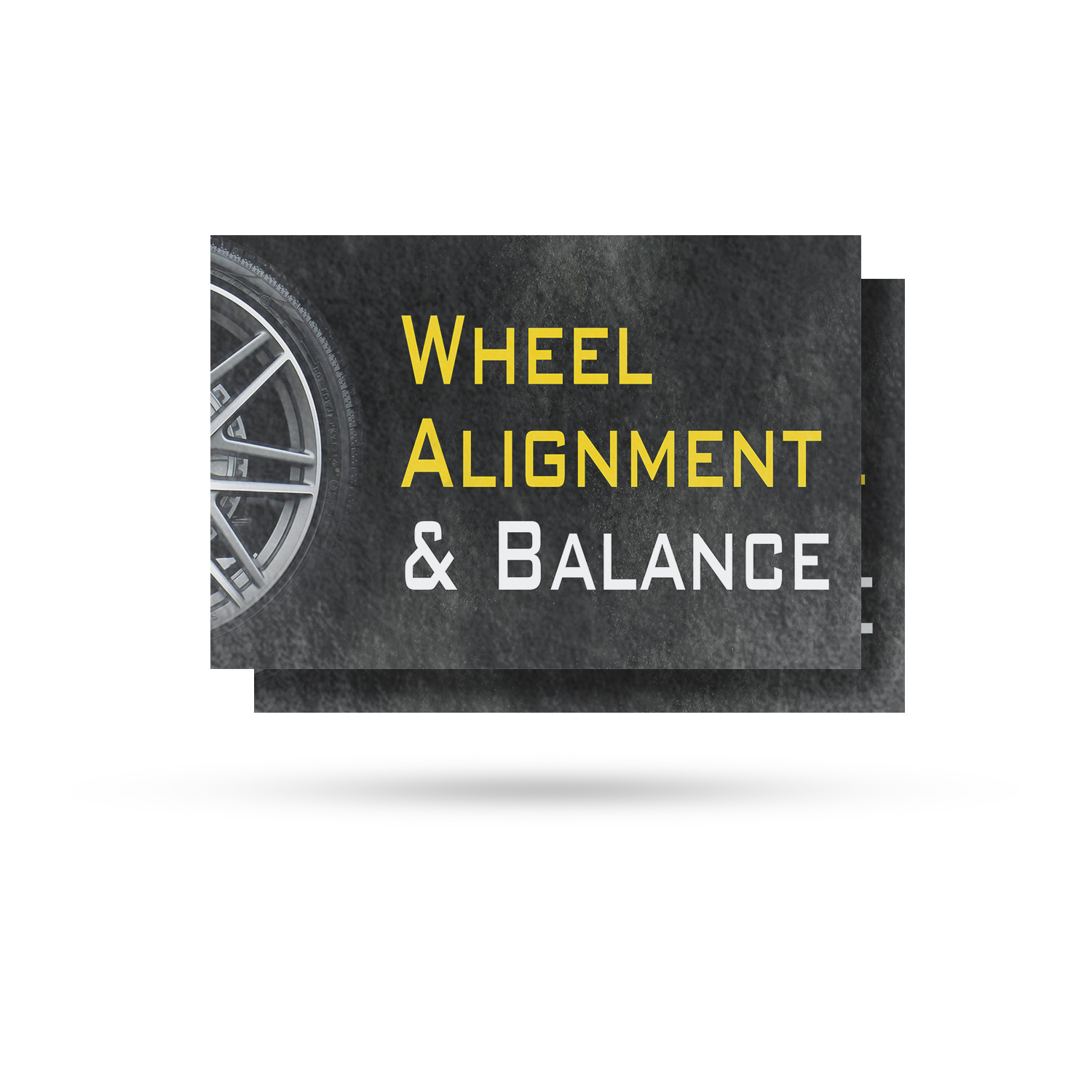 Wheel Alignment & Balancing Vinyl Decal Professional Auto Services Affordable - Picture 19 of 99