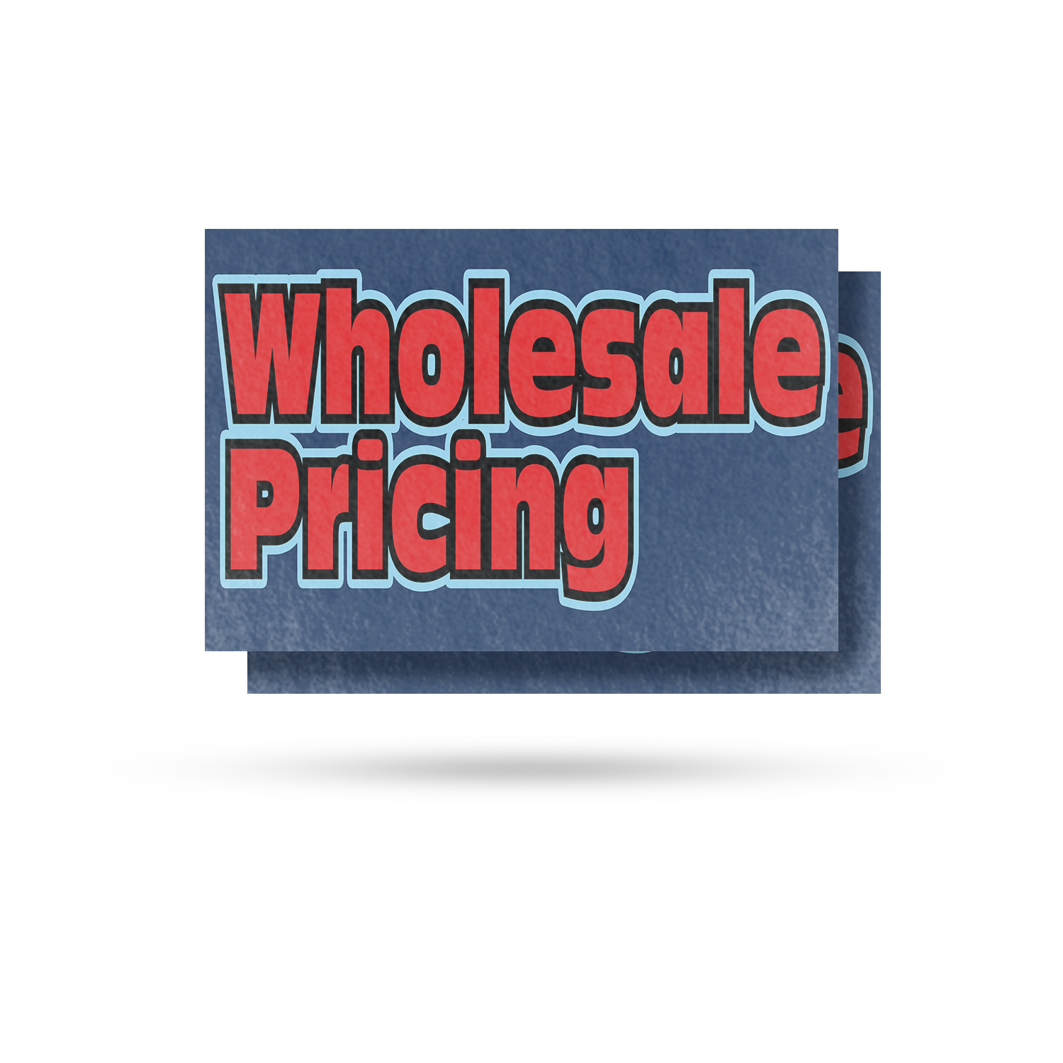 Wholesale Pricing Vinyl Decal Retail Discounts Bulk Deals Clear Promotions