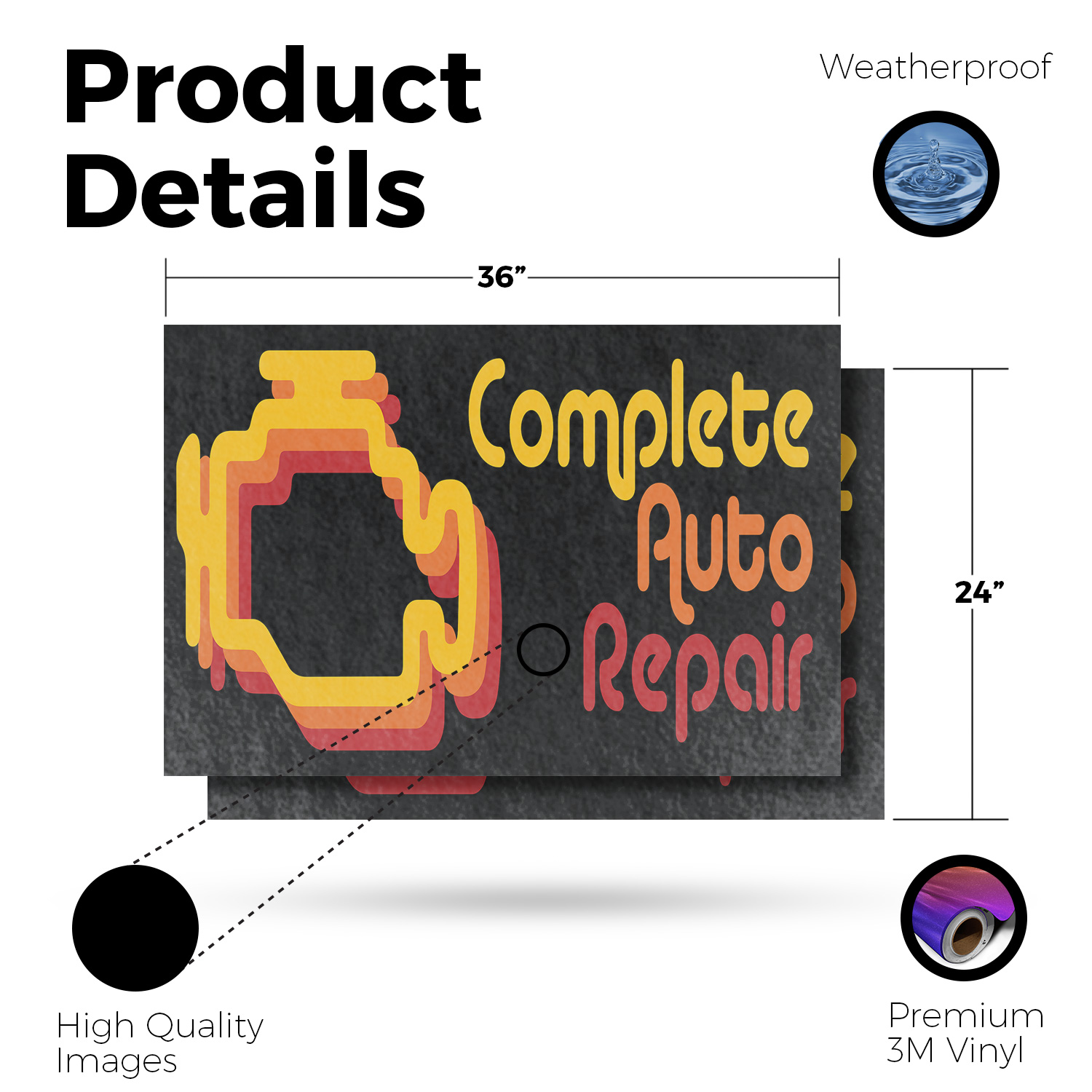 Calcomanía de vinilo completa para reparación de automóviles experto en diagnóstico de mantenimiento de vehículos - Imagen 38 de 99