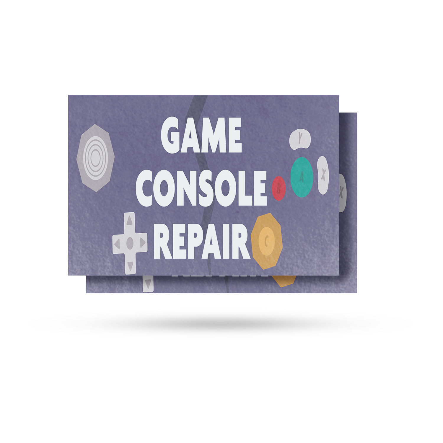 Game Console Repair Vinyl Decal Xbox PlayStation Nintendo Fixes Expert