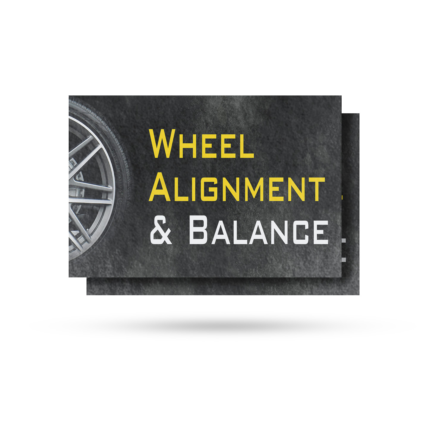 Wheel Alignment & Balancing Vinyl Decal Professional Auto Services Affordable - Picture 37 of 99