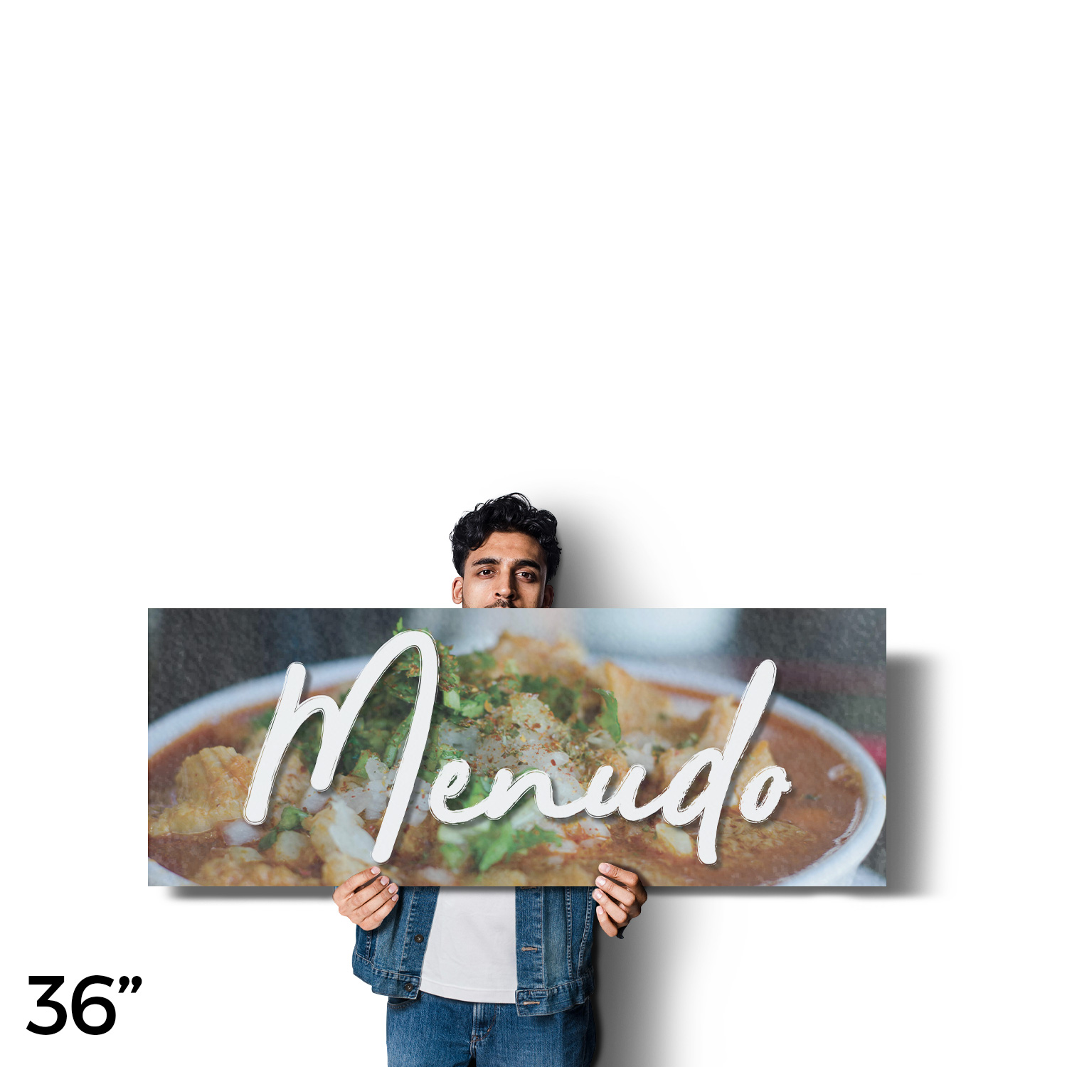 Calcomanía Vinilo Menudo Auténtica Sopa Mexicana Recién Hecha Restaurante Promociones - Imagen 62 de 99