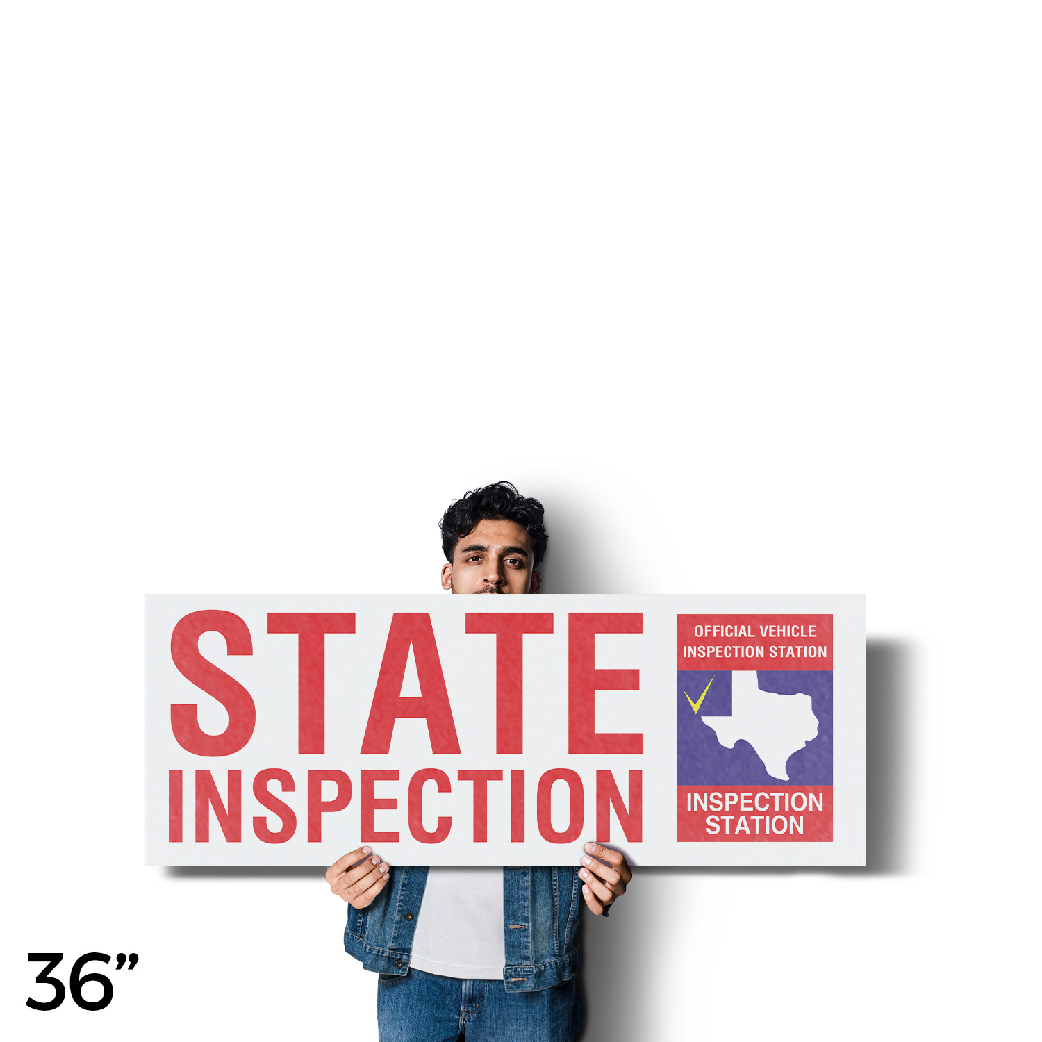 Calcomanía de vinilo para inspección estatal de Texas servicios automáticos cheques confiables asequible - Imagen 62 de 99