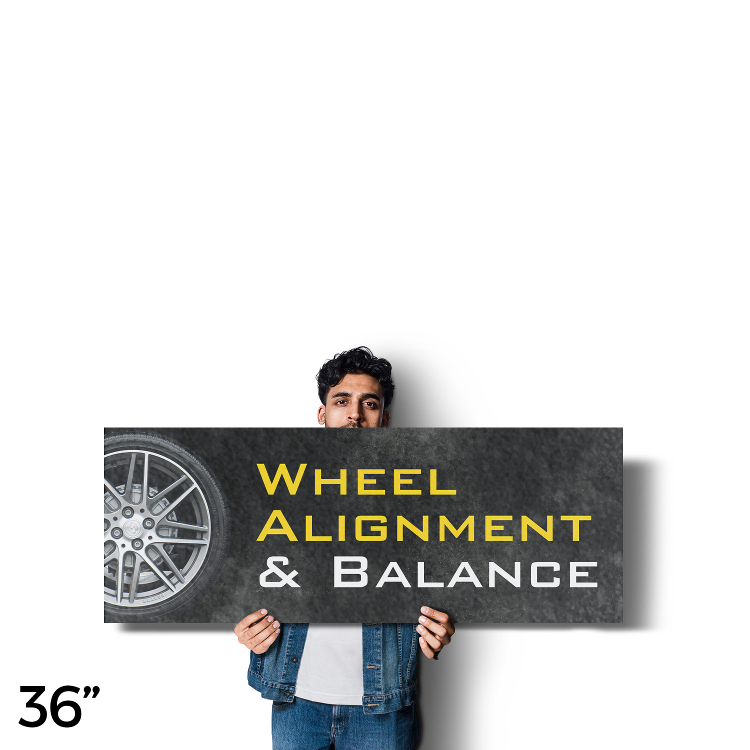 Wheel Alignment & Balancing Vinyl Decal Professional Auto Services Affordable - Picture 62 of 99