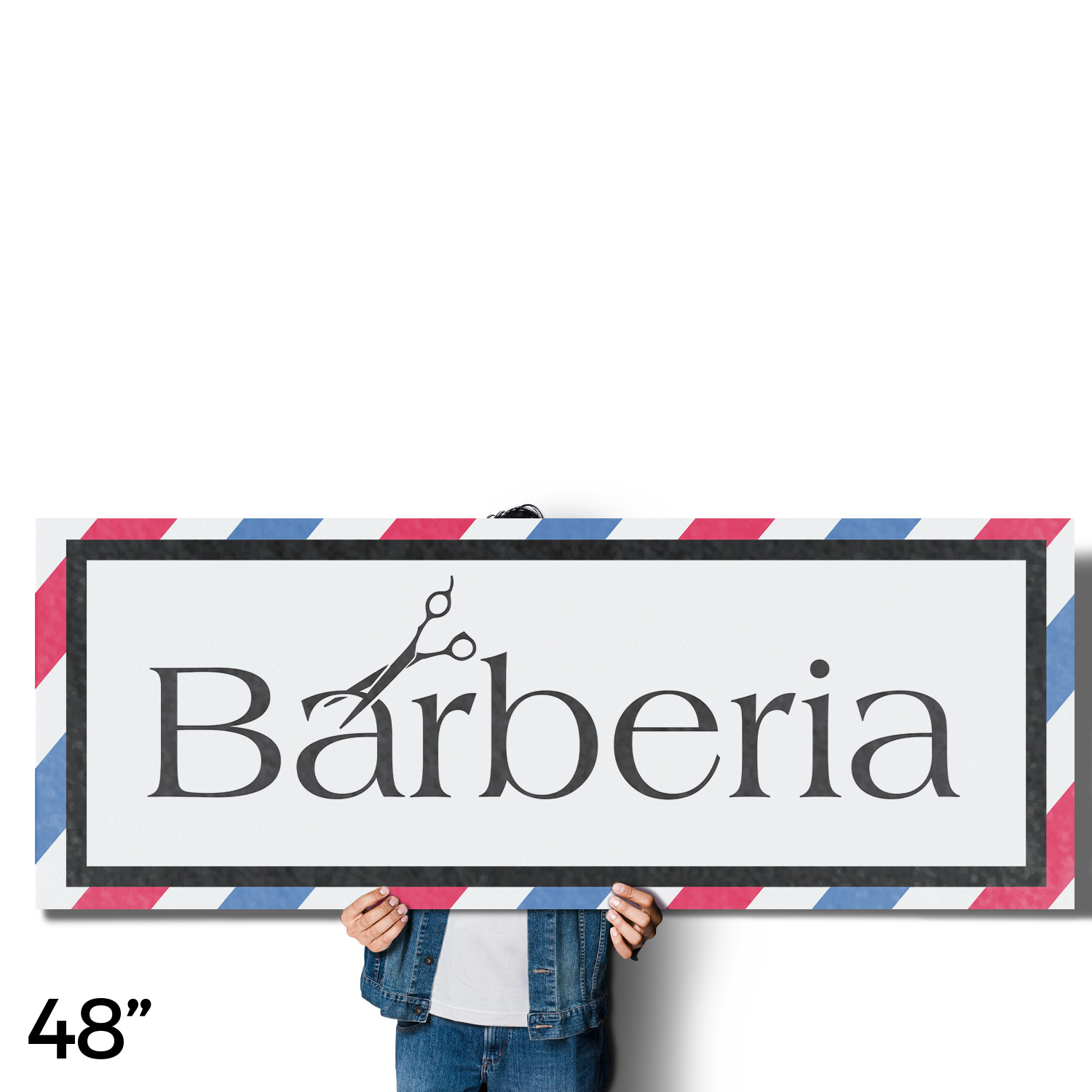 Barberia Vinyl Decal Spanish Barber Shop Sign Grooming Services Professional - Picture 67 of 99