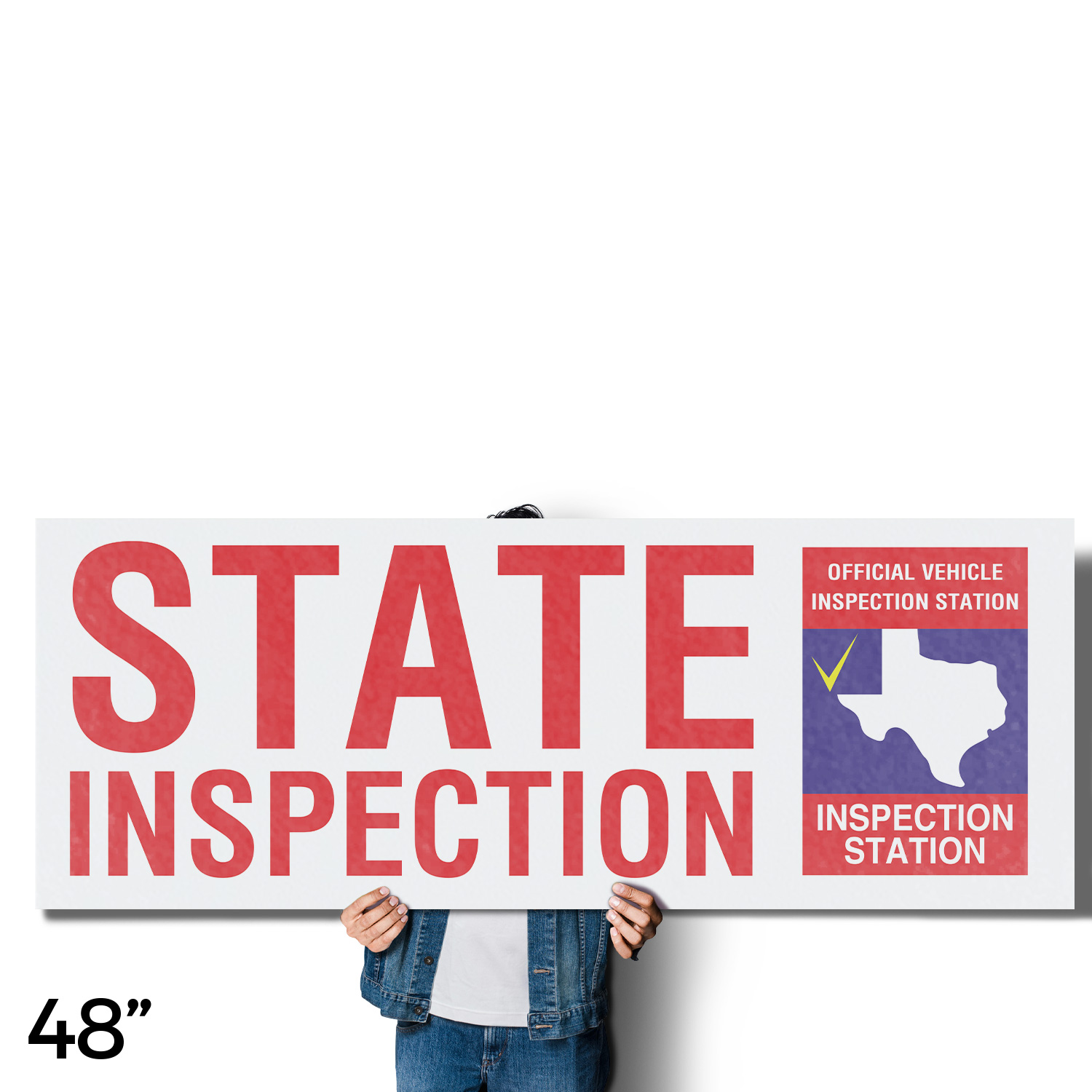 Calcomanía de vinilo para inspección estatal de Texas servicios automáticos cheques confiables asequible - Imagen 67 de 99