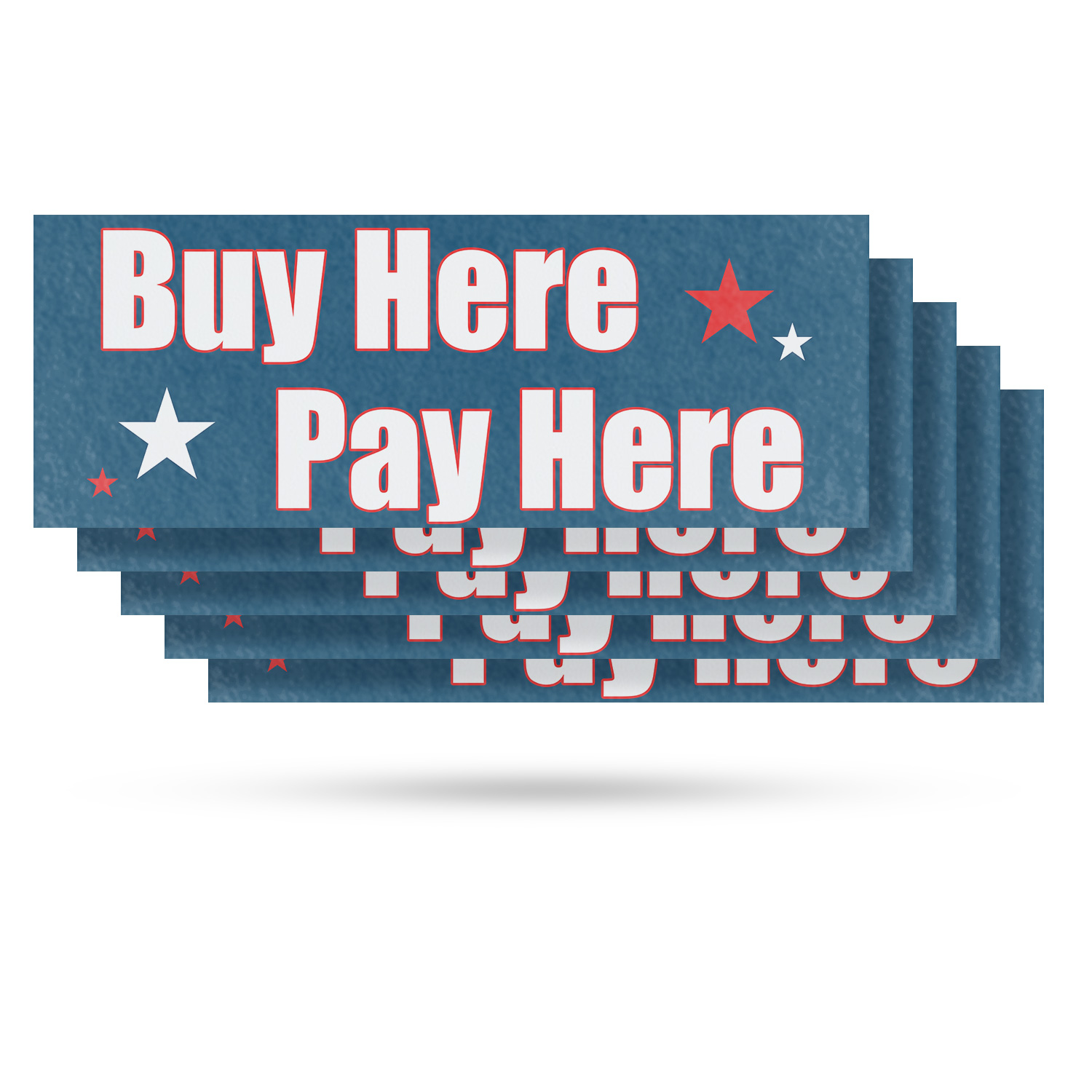 Buy Here Pay Here Vinyl Decal Car Dealership Financing No Credit Needed