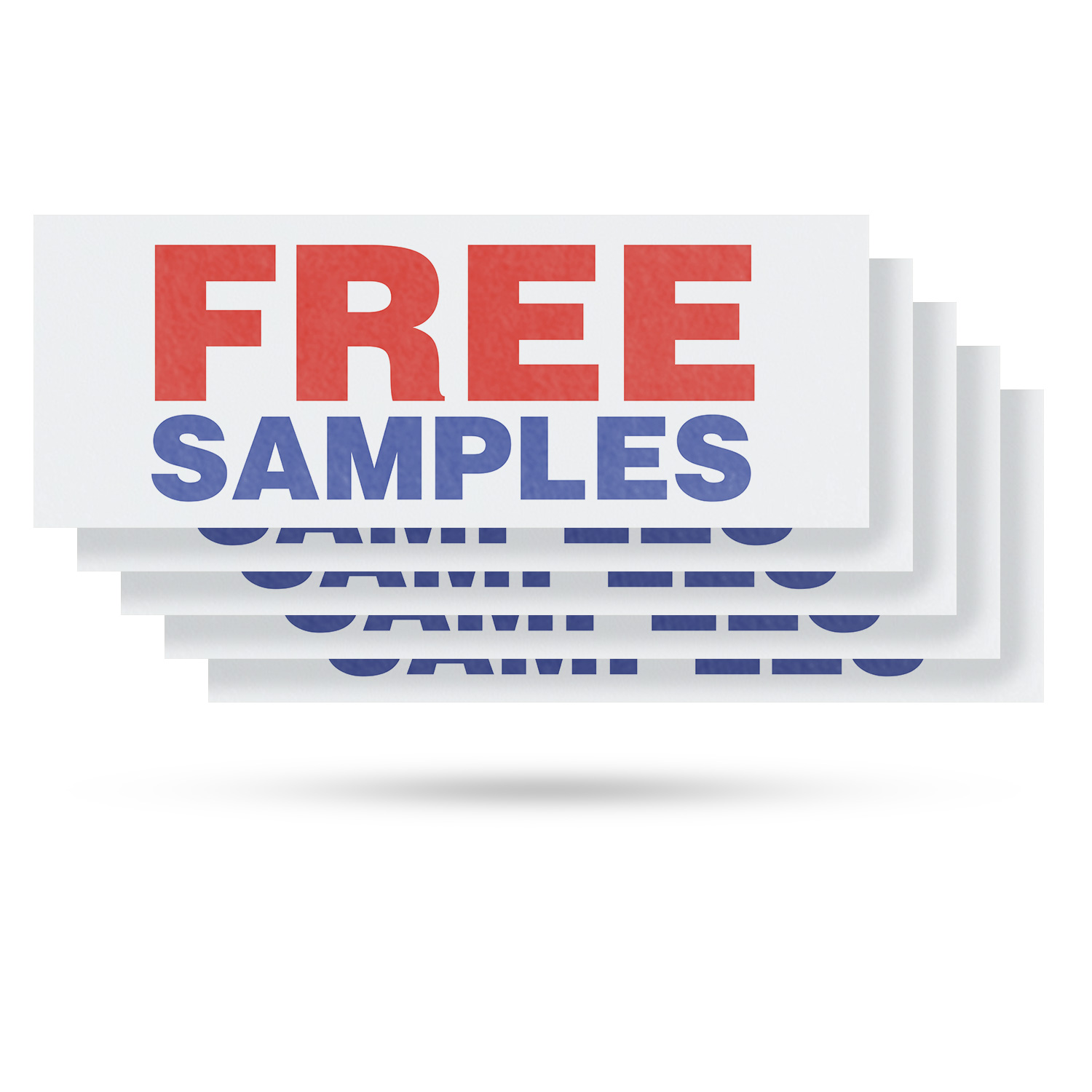 Free Samples Vinyl Decal Retail Promotions Customer Incentives Business