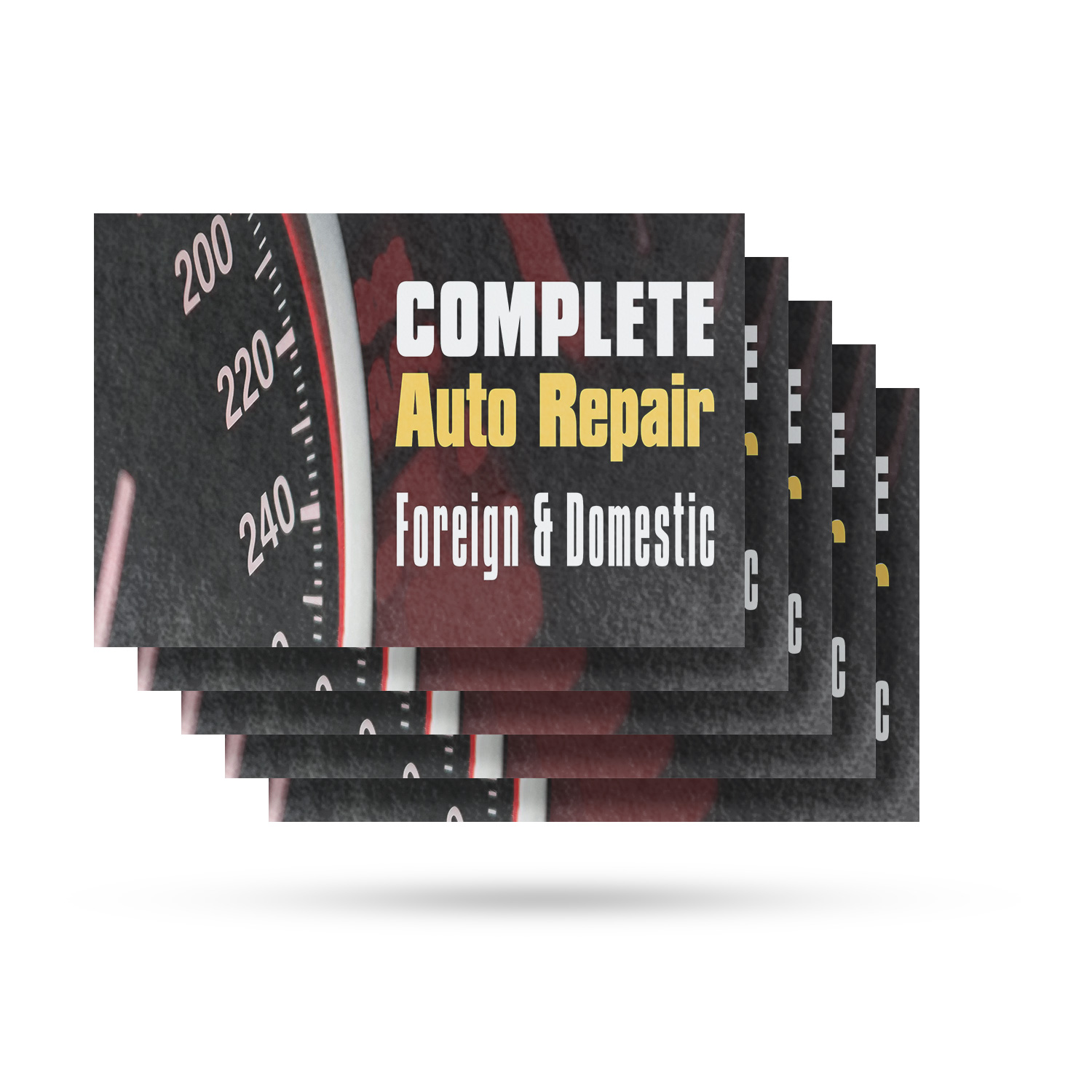 Complete Auto Repair Foreign & Domestic Vinyl Decal All Makes and Models