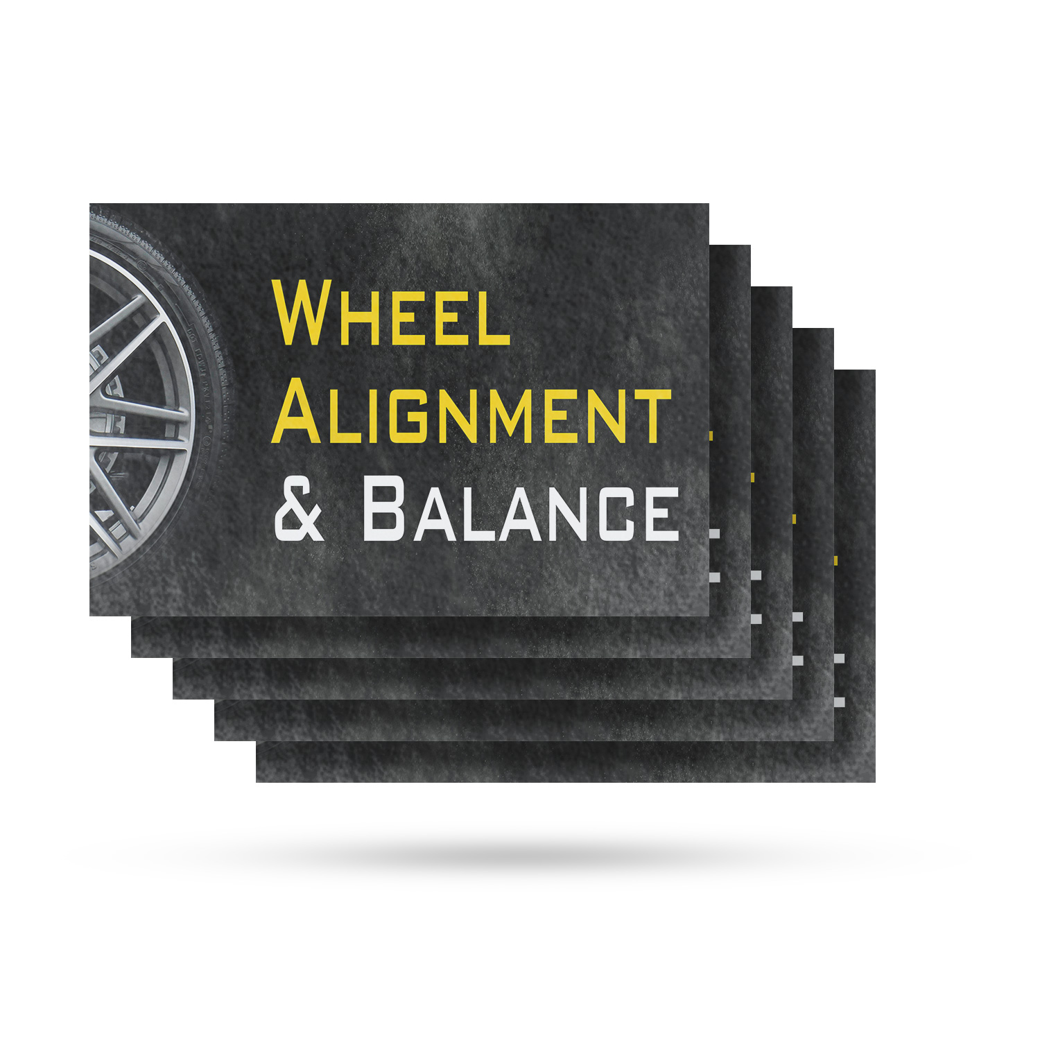 Wheel Alignment & Balancing Vinyl Decal Professional Auto Services Affordable - Picture 70 of 99