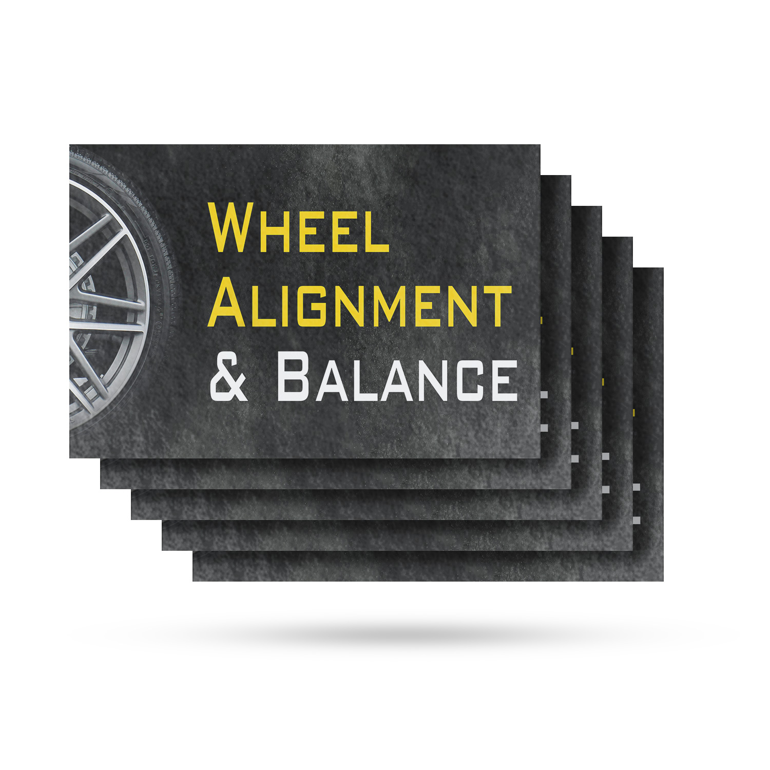 Wheel Alignment & Balancing Vinyl Decal Professional Auto Services Affordable - Picture 88 of 99