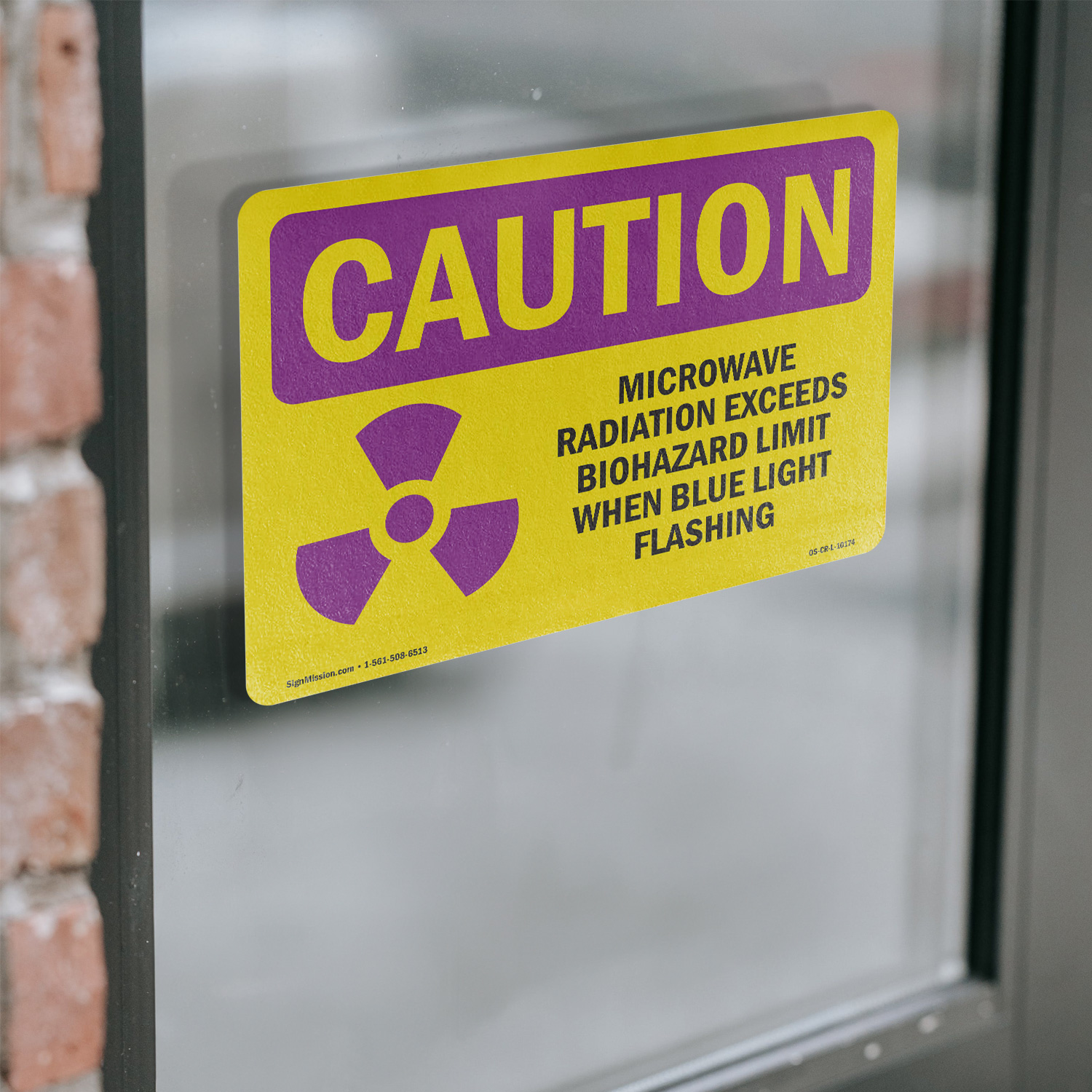 May Contain Radioactive Material OSHA Caution Radiation Sign, Decal 5 or 10 Pack - Afbeelding 13 van 56
