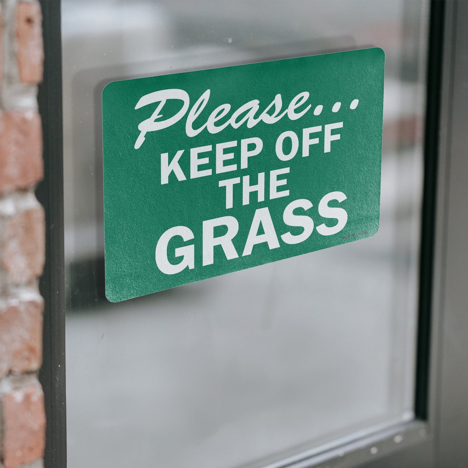 Please...Keep Off The Grass Trespassing Property Aluminum OSHA Sign 5/10 Pack - Picture 15 of 43