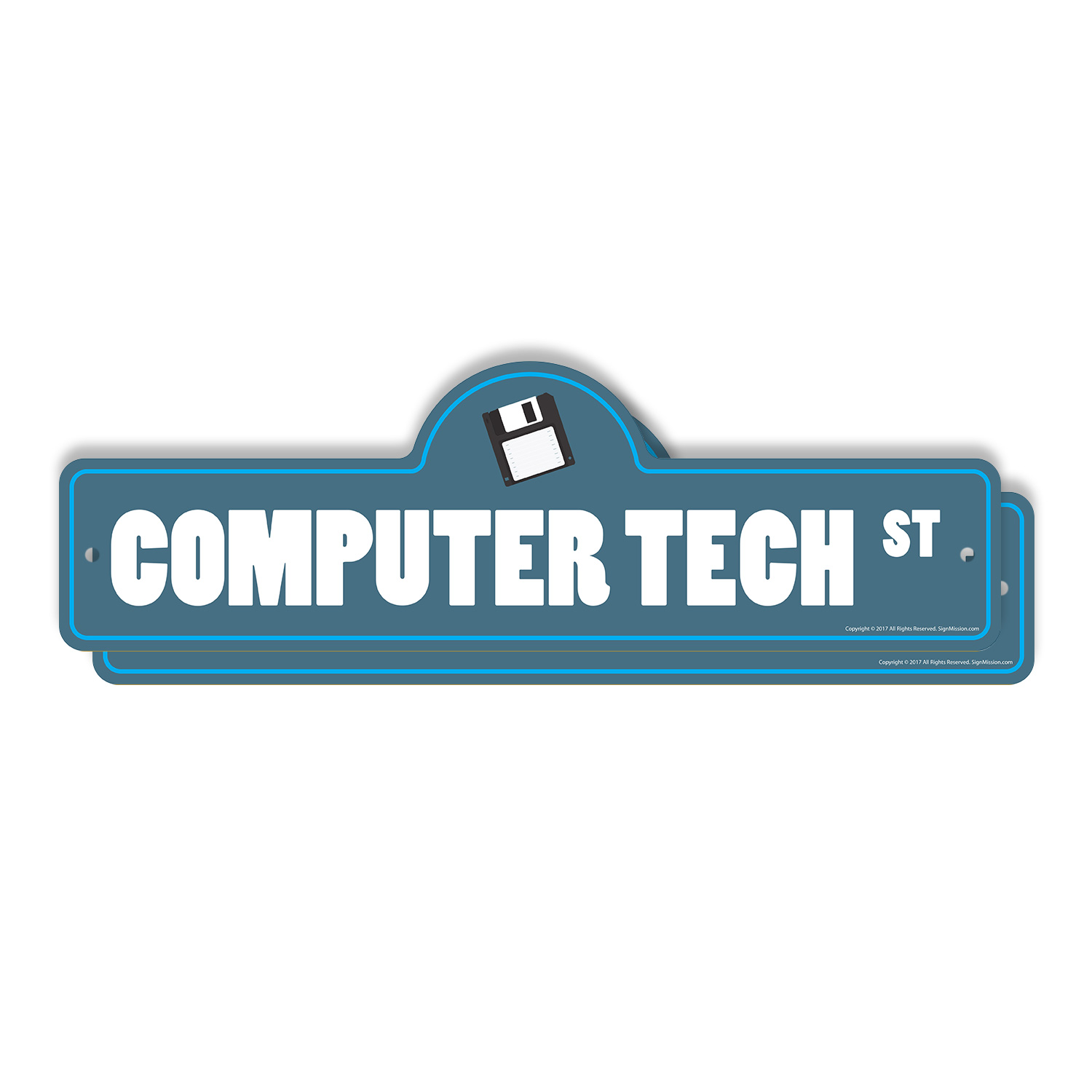 Computer Tech Plastic Street Sign Crossing Xing Gift Novelty Funny - Picture 6 of 21