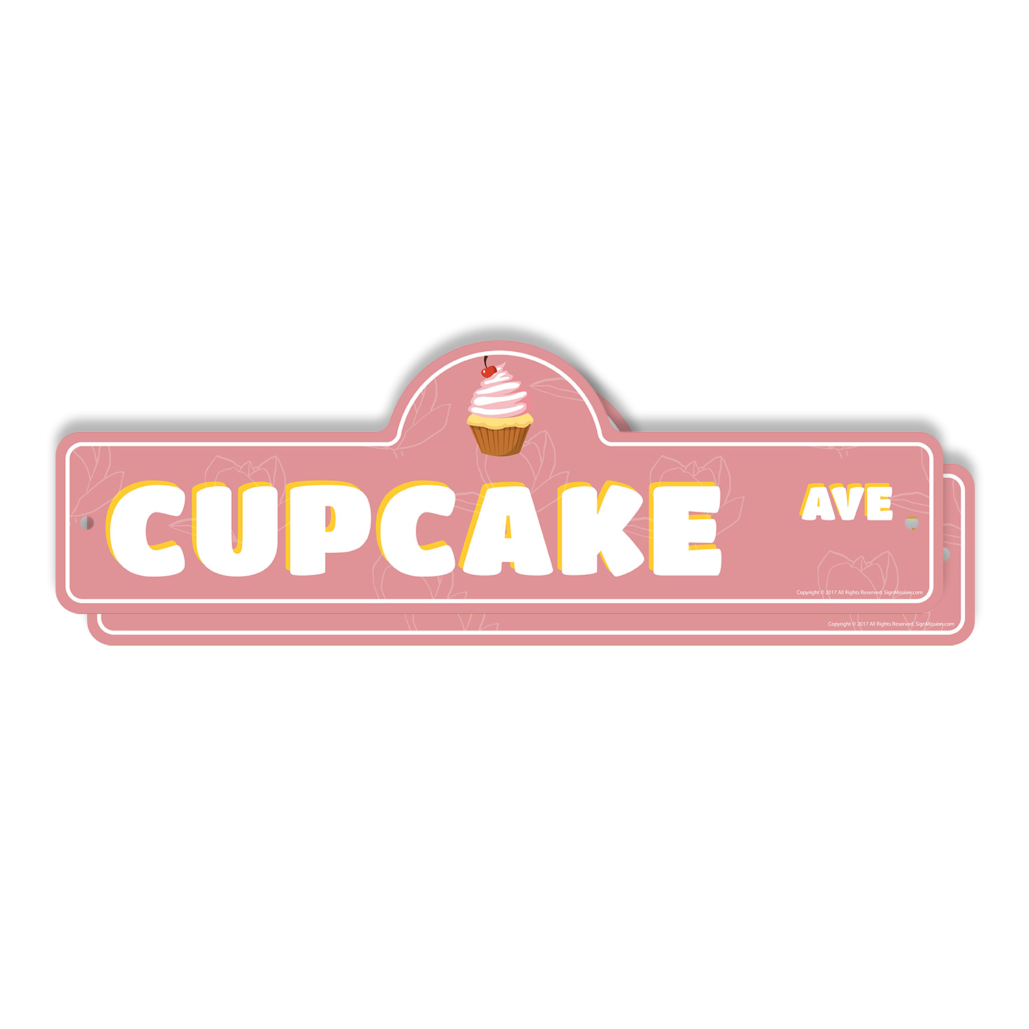 Cupcake Plastic Street Sign Crossing Xing Gift Novelty Funny - Picture 11 of 21