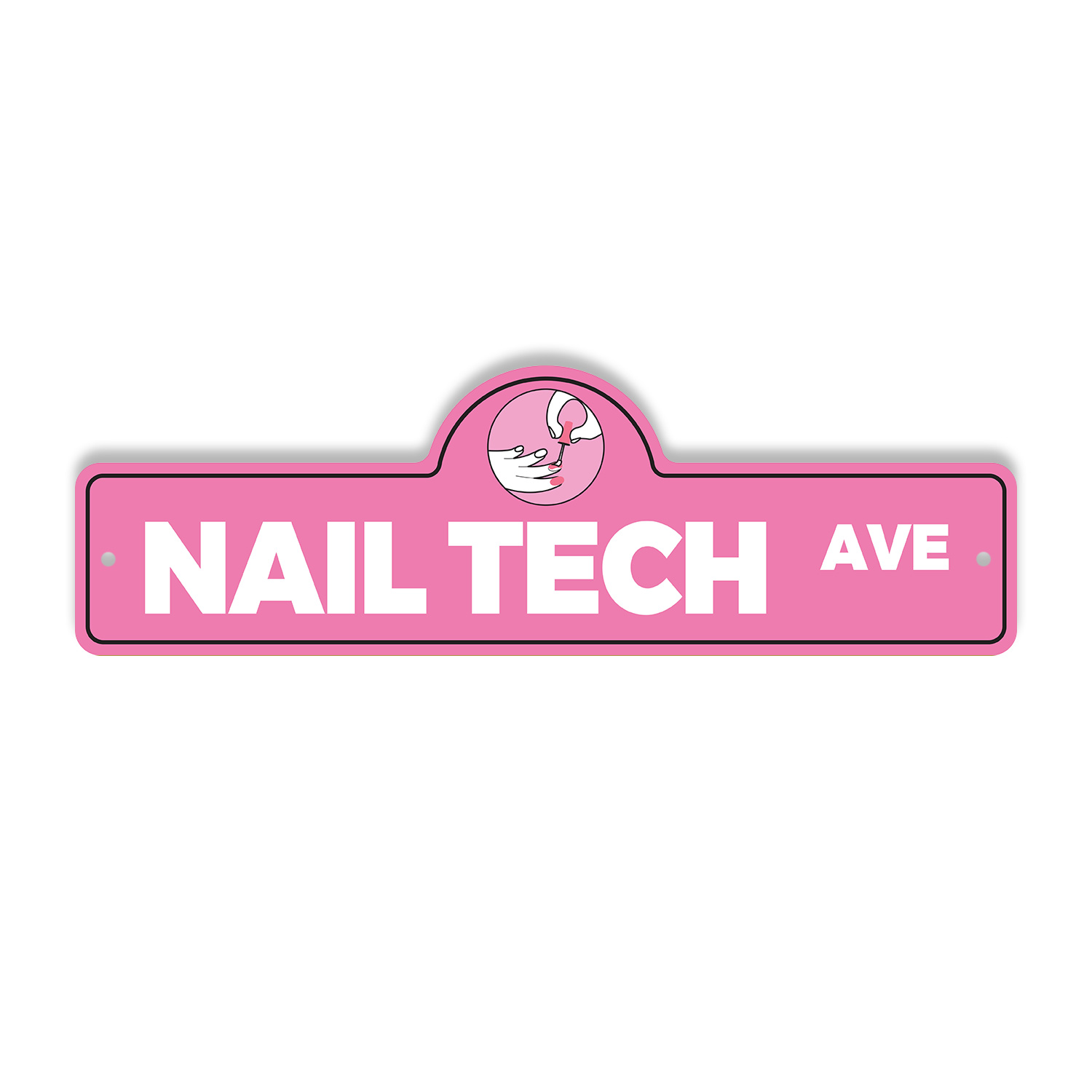 Nail Tech Kunststoff Straßenschild Kreuzung Xing Geschenk Neuheit lustig - Bild 18 von 21