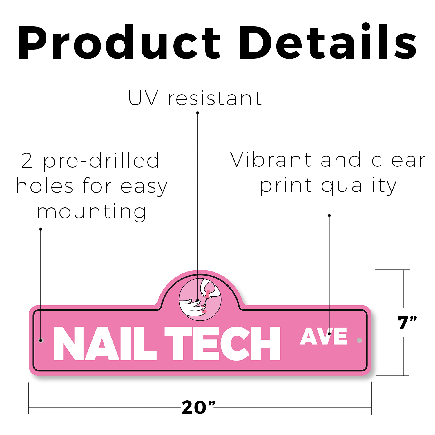 Nail Tech Kunststoff Straßenschild Kreuzung Xing Geschenk Neuheit lustig - Bild 21 von 21