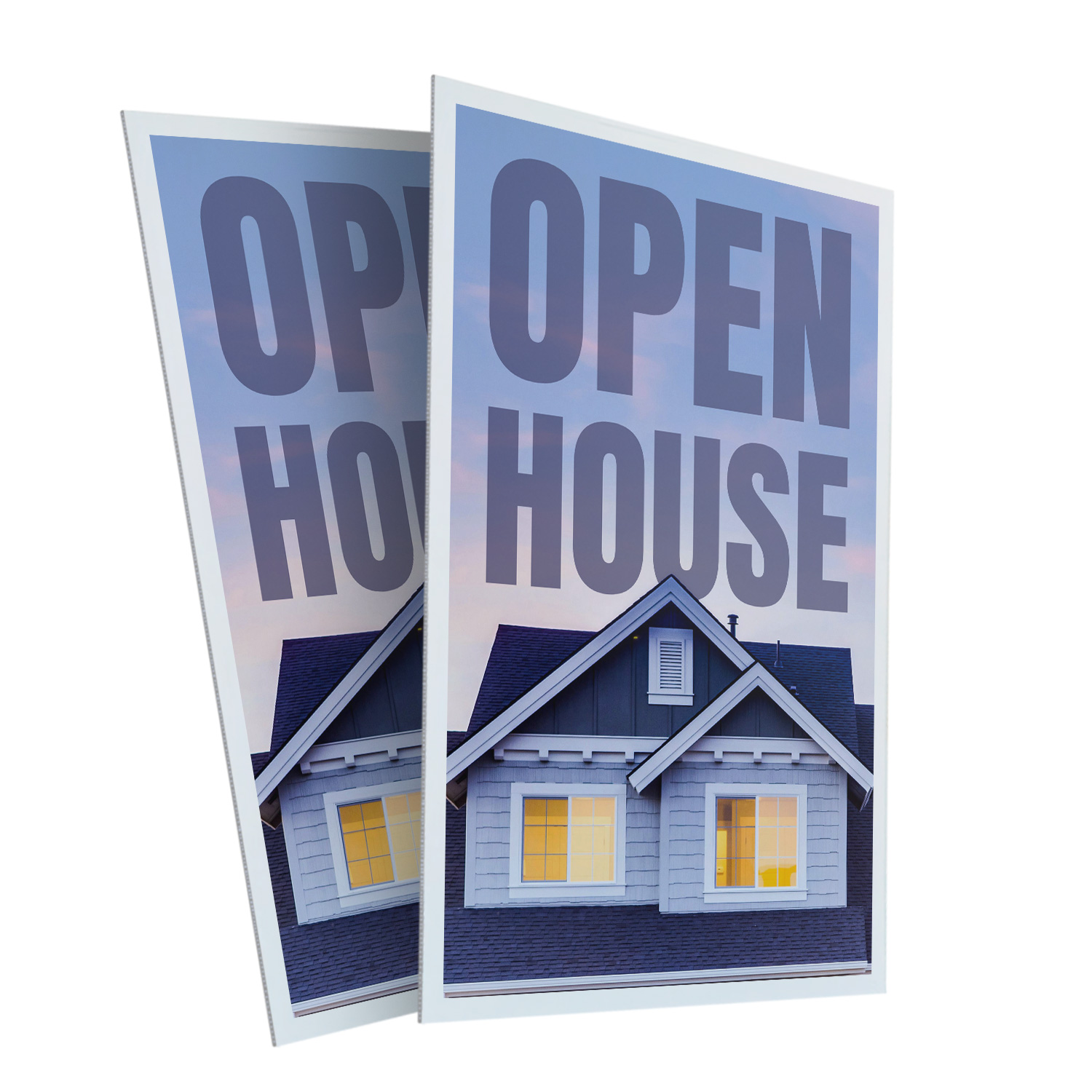 Open House Heavy Duty A-Frame Sidewalk Sign Real Estate Promotions Event - Picture 7 of 14