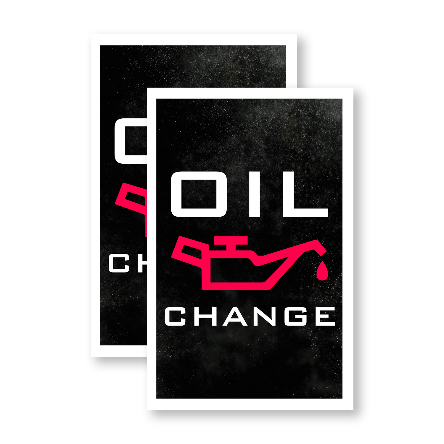 Oil Change Heavy Duty A-Frame Sidewalk Sign Vehicle Maintenance Affordable - Bild 10 von 14