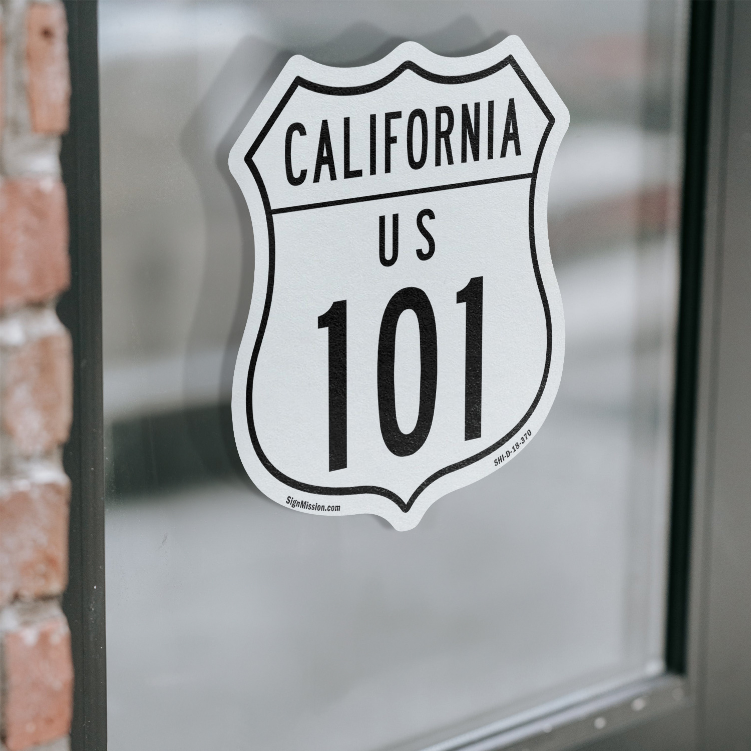 California Route Marker Shield Sign Us 101 Shield Shaped Sign Weather Resistant - Picture 15 of 41