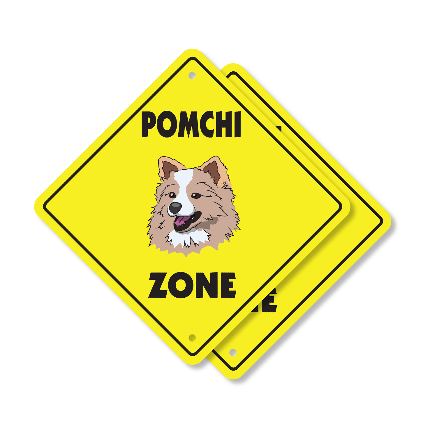 Pomchi Plastic Street Sign Crossing Xing Gift Novelty Funny - Picture 5 of 21