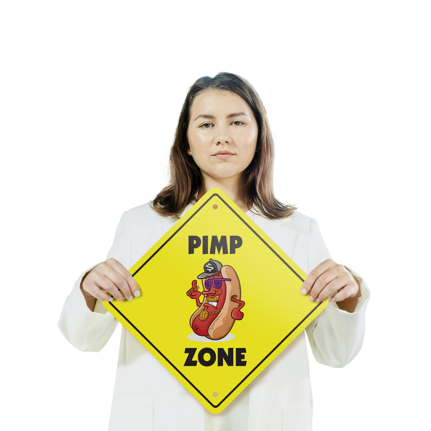 Zuhälter Kunststoff Straßenschild Kreuzung Xing Geschenk Neuheit lustig - Bild 7 von 21