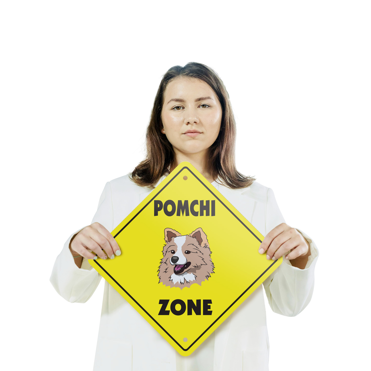 Pomchi Plastic Street Sign Crossing Xing Gift Novelty Funny - Picture 7 of 21