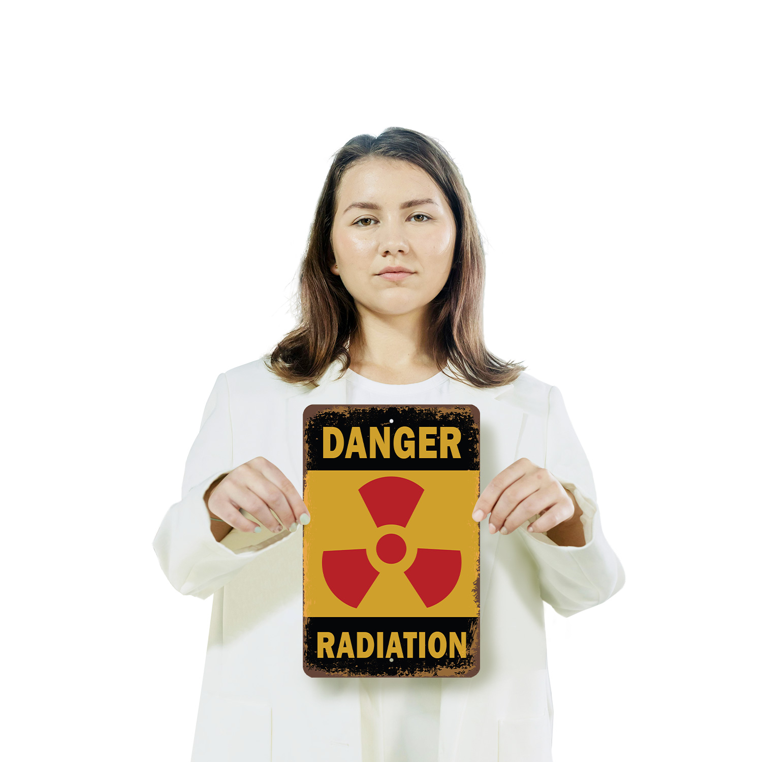 Danger Radiation Novelty Sign Fun Gift Durable Weatherproof - Picture 11 of 26