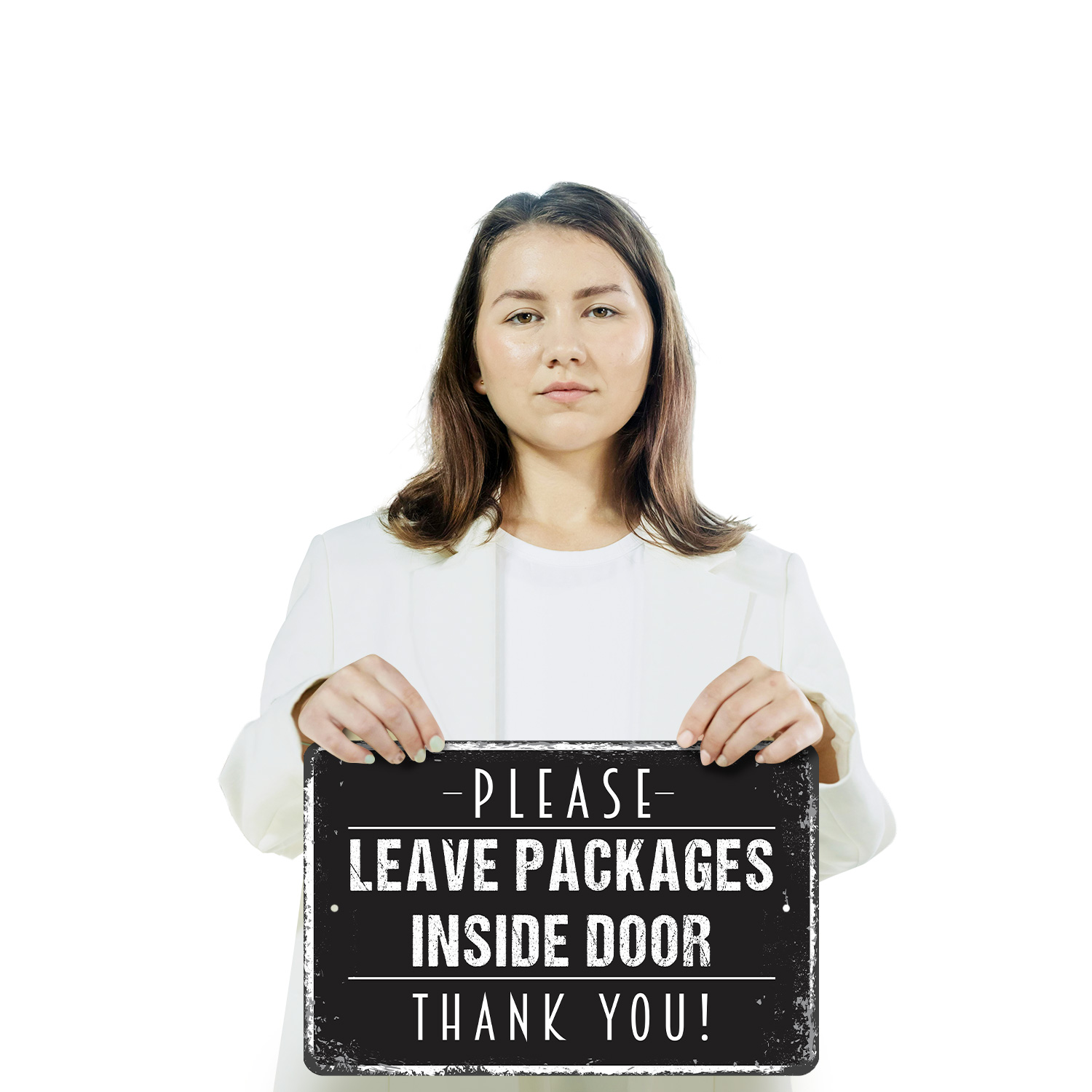 Please Leave Packages Inside Door Sign Drop Boxes Here Thanks for Porches - Picture 13 of 26