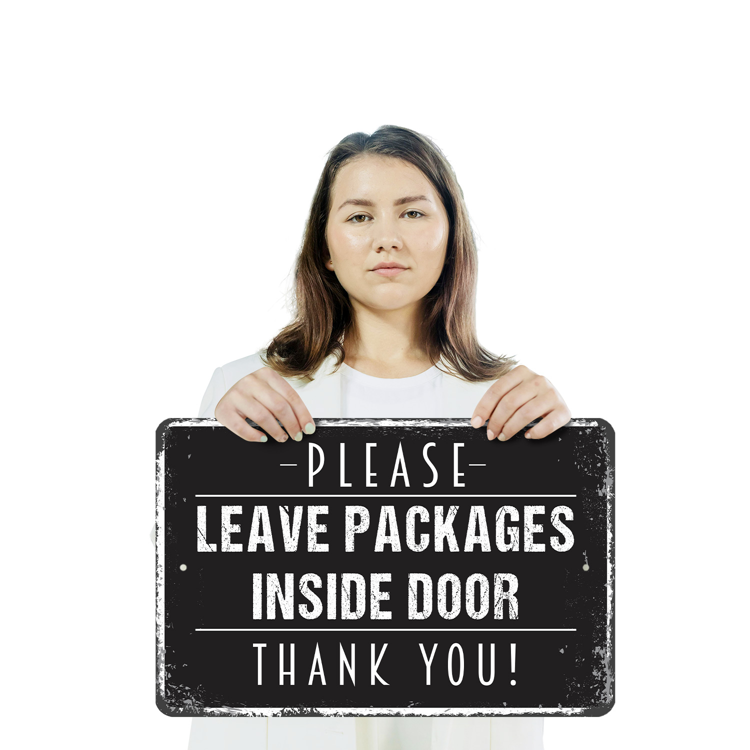 Please Leave Packages Inside Door Sign Drop Boxes Here Thanks for Porches - Picture 18 of 26