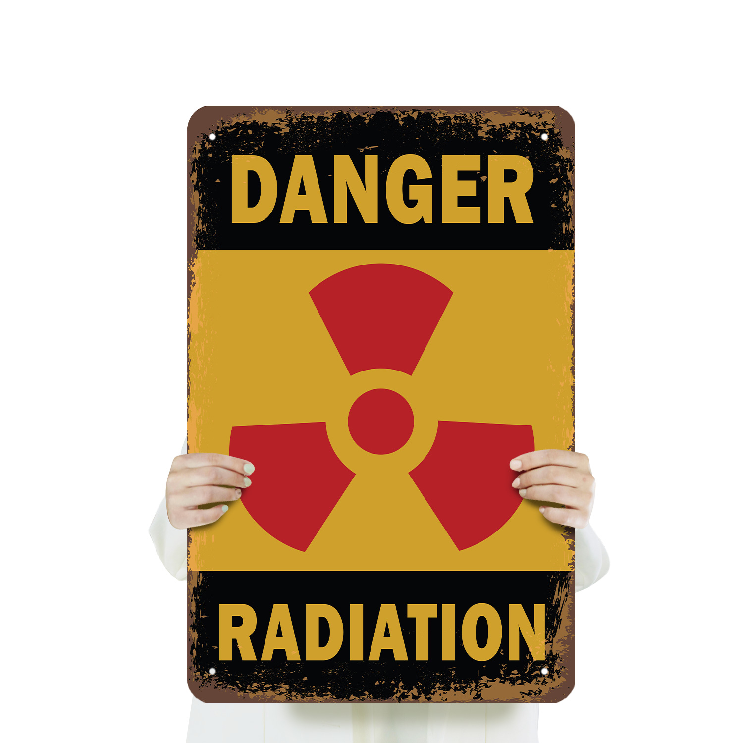 Danger Radiation Novelty Sign Fun Gift Durable Weatherproof - Picture 21 of 26