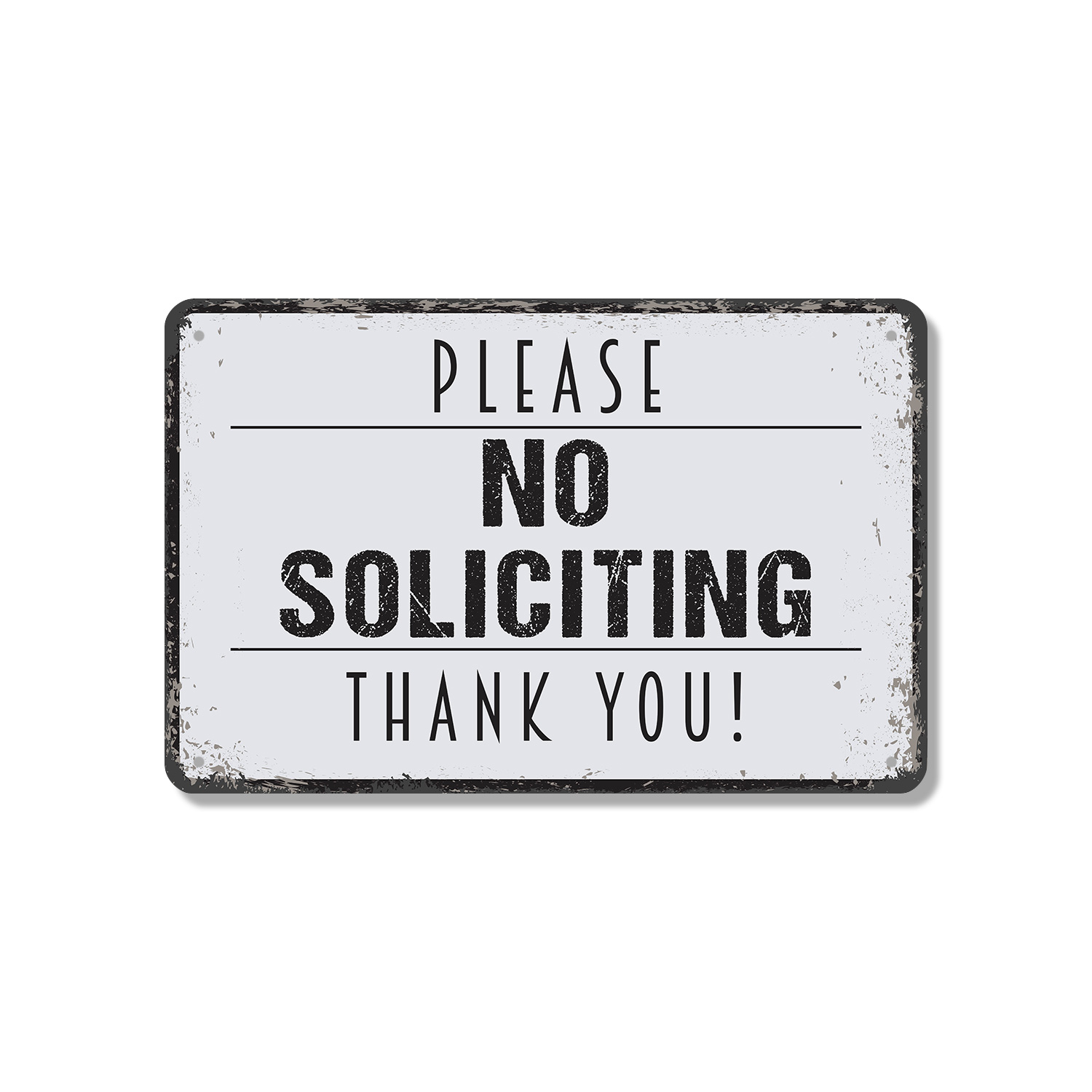 No Soliciting Sign No Sales No Surveys No Magazines Perfect for Front Doors - Picture 7 of 26