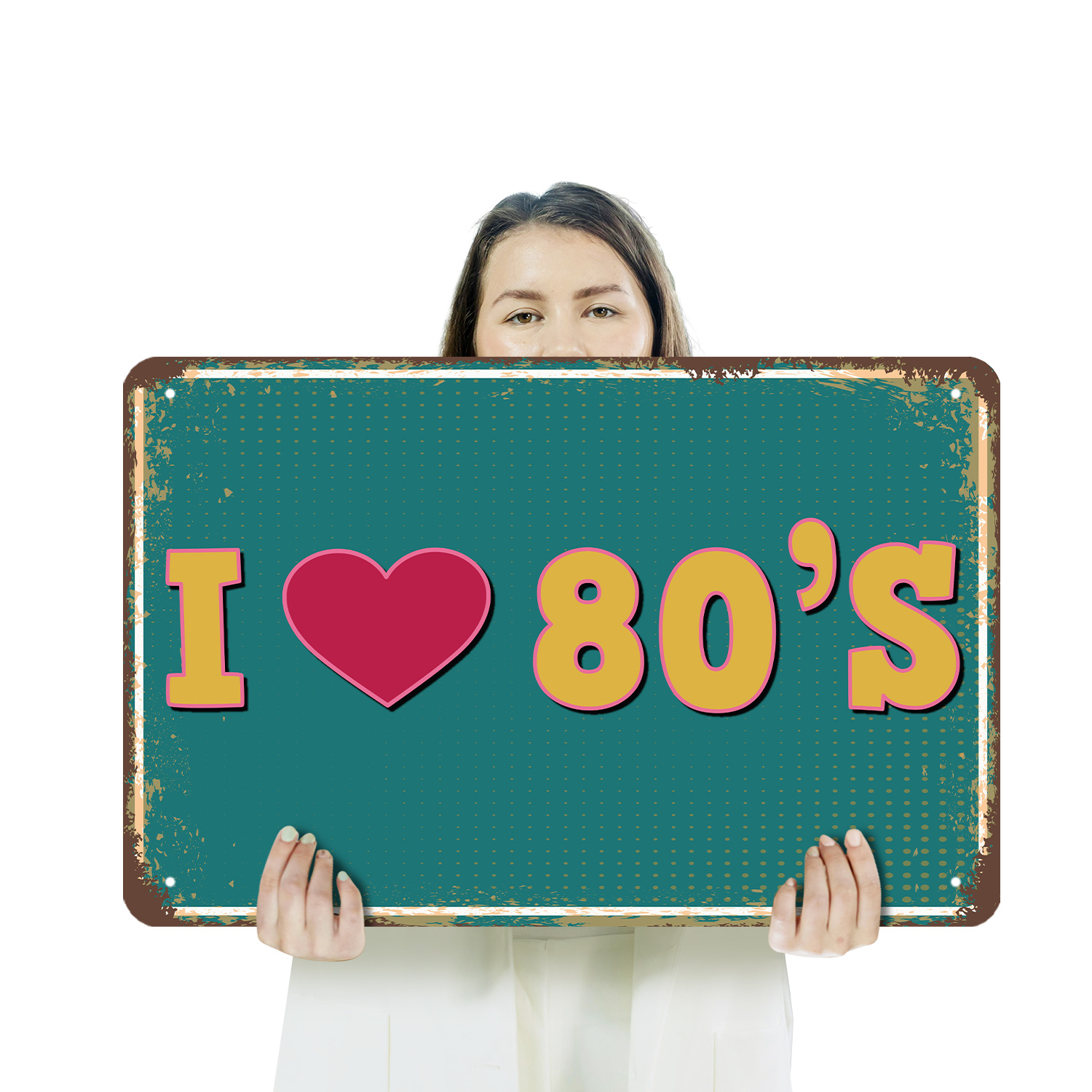 I Love The 80's Street Sign Neon Mixtapes Forever Durable Perfecto para Juego - Imagen 21 de 26