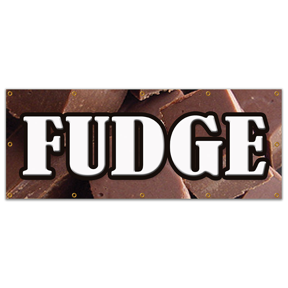 SIGNO DE BANNER DE CARAMELO concesiones de chocolate tienda de dulces tienda casera hecho en casa - Imagen 8 de 9
