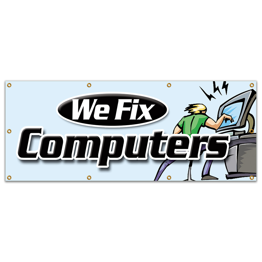 ARREGLAMOS COMPUTADORAS BANNER SIGNO reparación de computadoras señales tecnología virus PC - Imagen 7 de 10